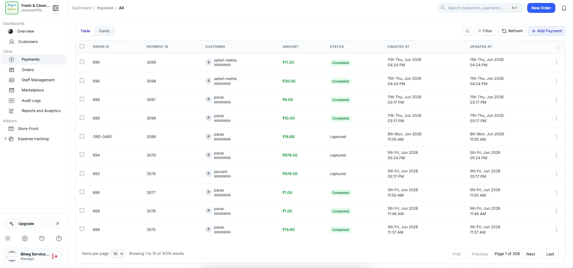 Screenshot 3 of Ezer Laundry - Modern Laundry POS System