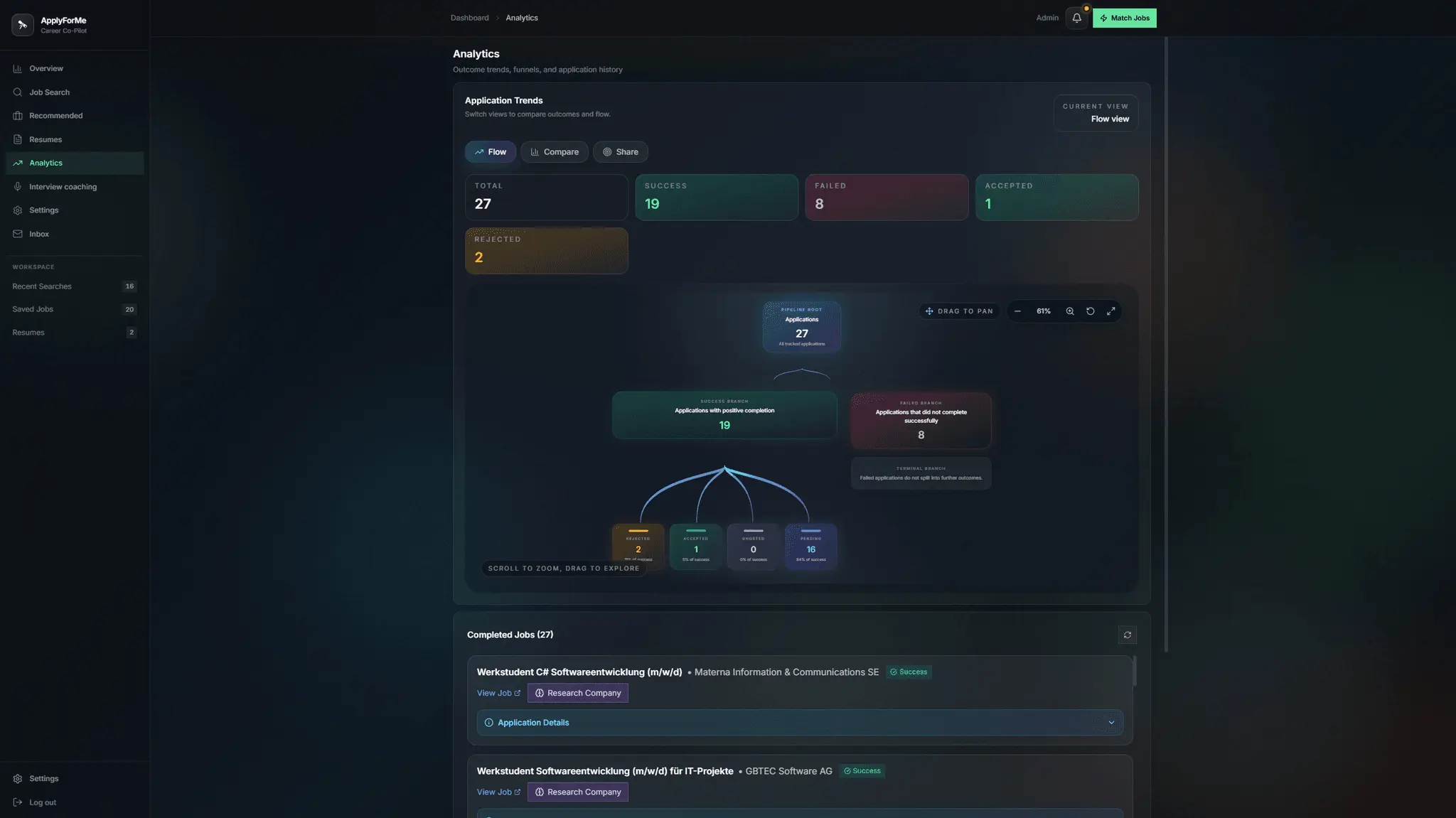 Screenshot 4 of ApplyForMe