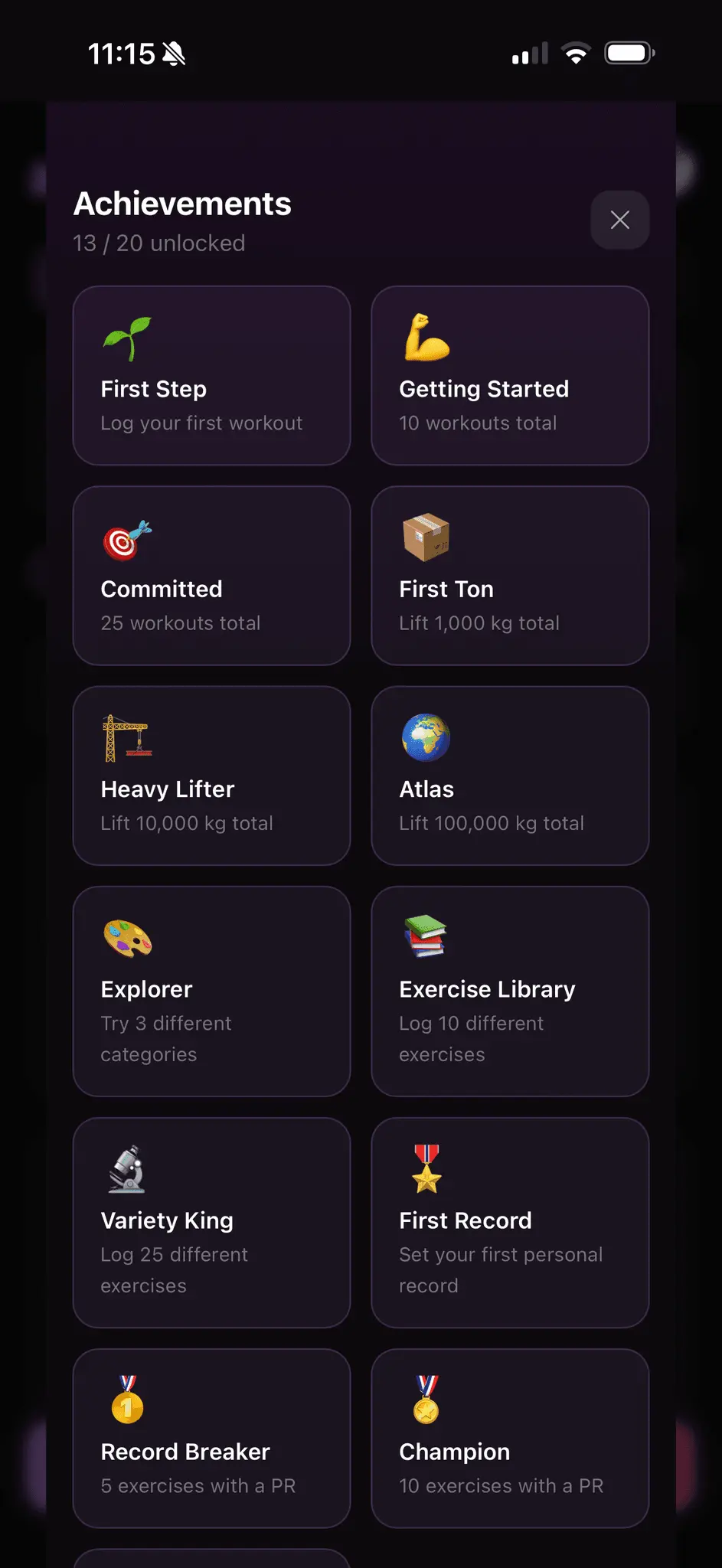 Screenshot 6 of Workouts