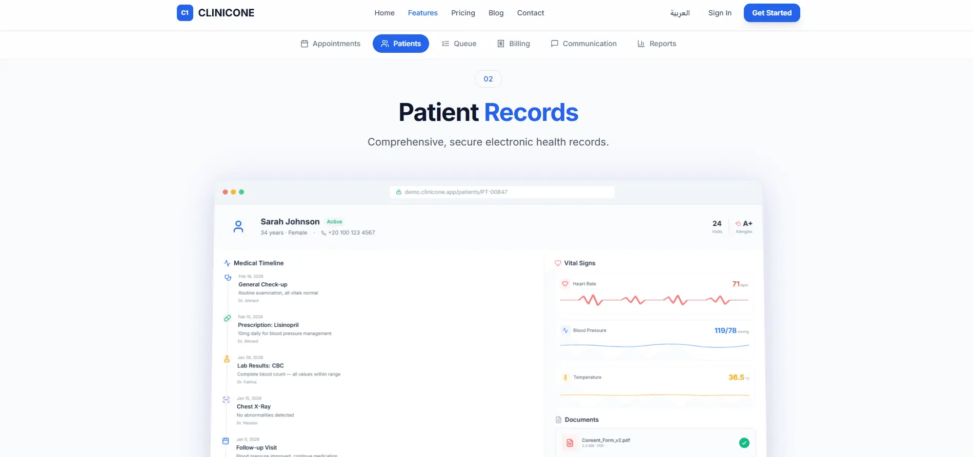 Screenshot 3 of ClinicOne