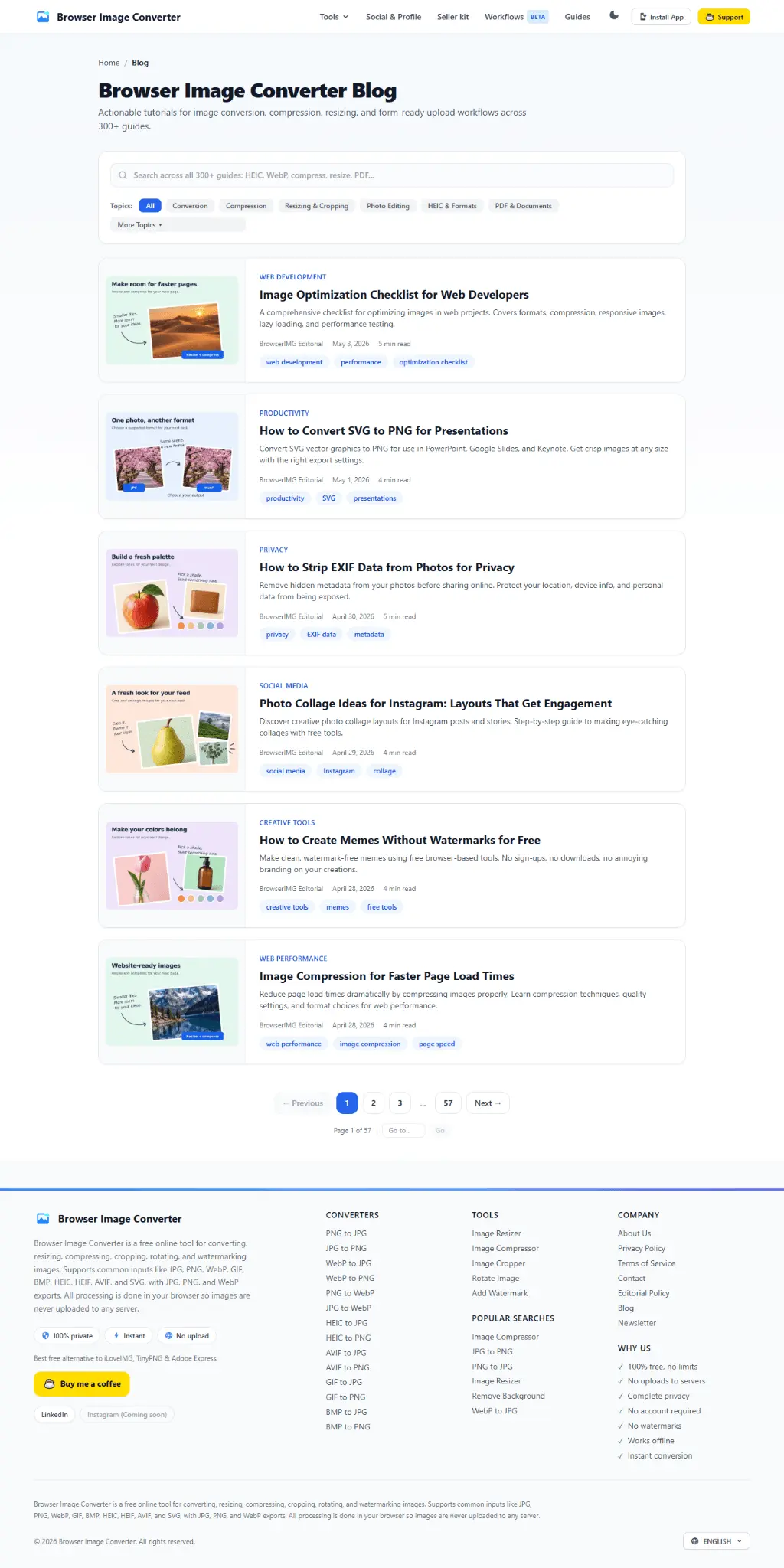 Screenshot 4 of Browser Image Tools