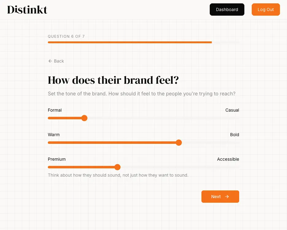 Screenshot 2 of Distinkt