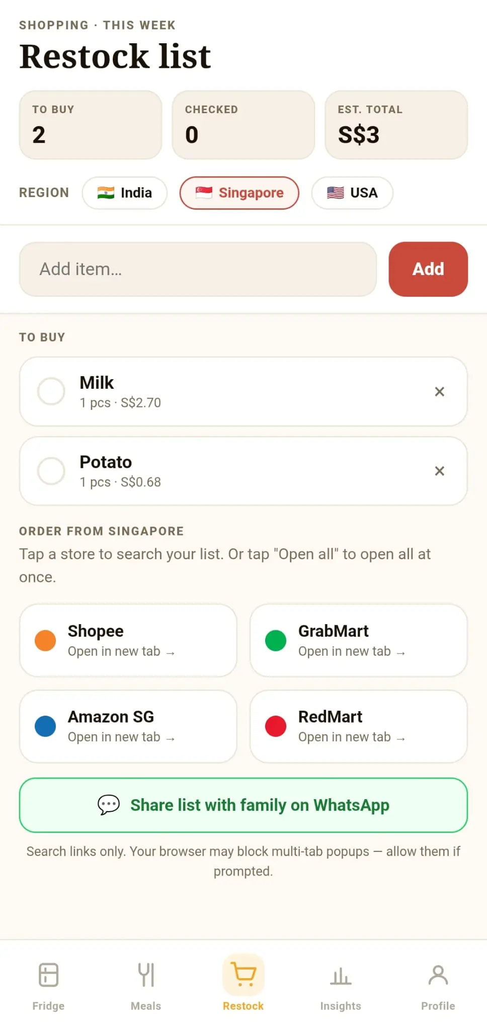 Screenshot 2 of FridgeBee
