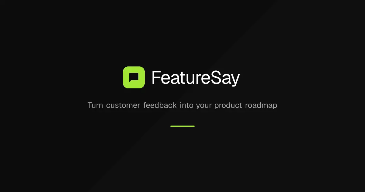 Screenshot 1 of FeatureSay