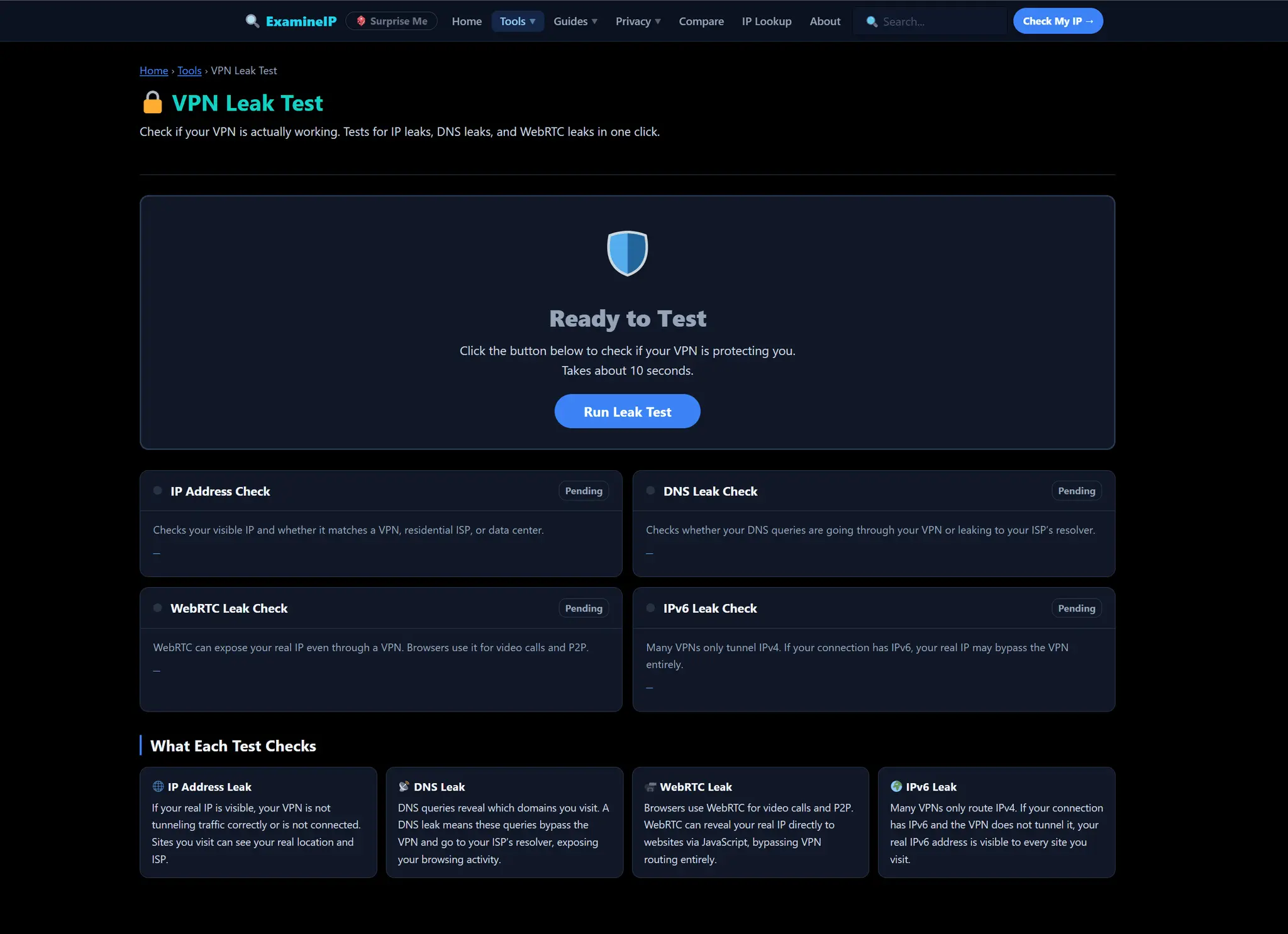 Screenshot 3 of ExamineIP