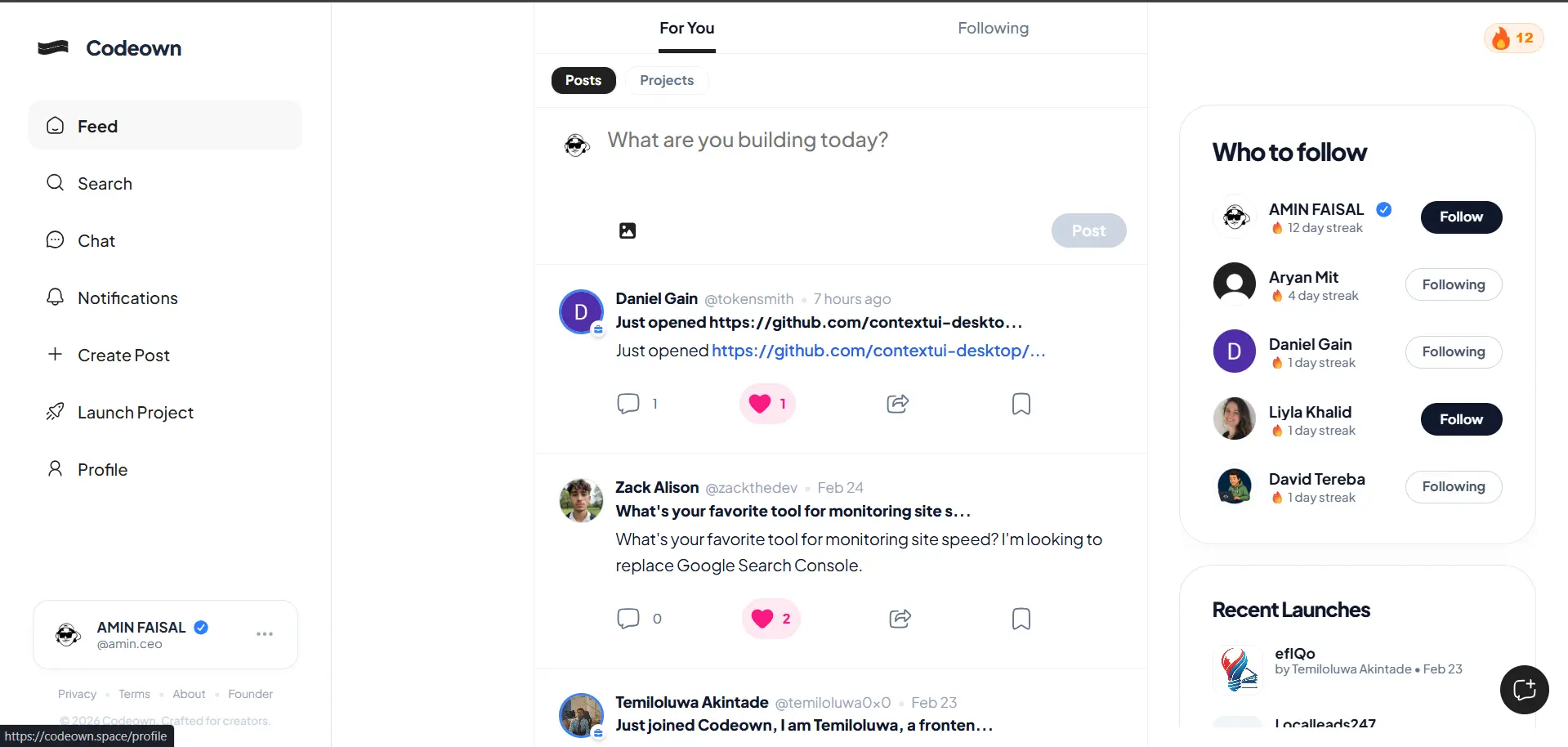 Screenshot 1 of Codeown
