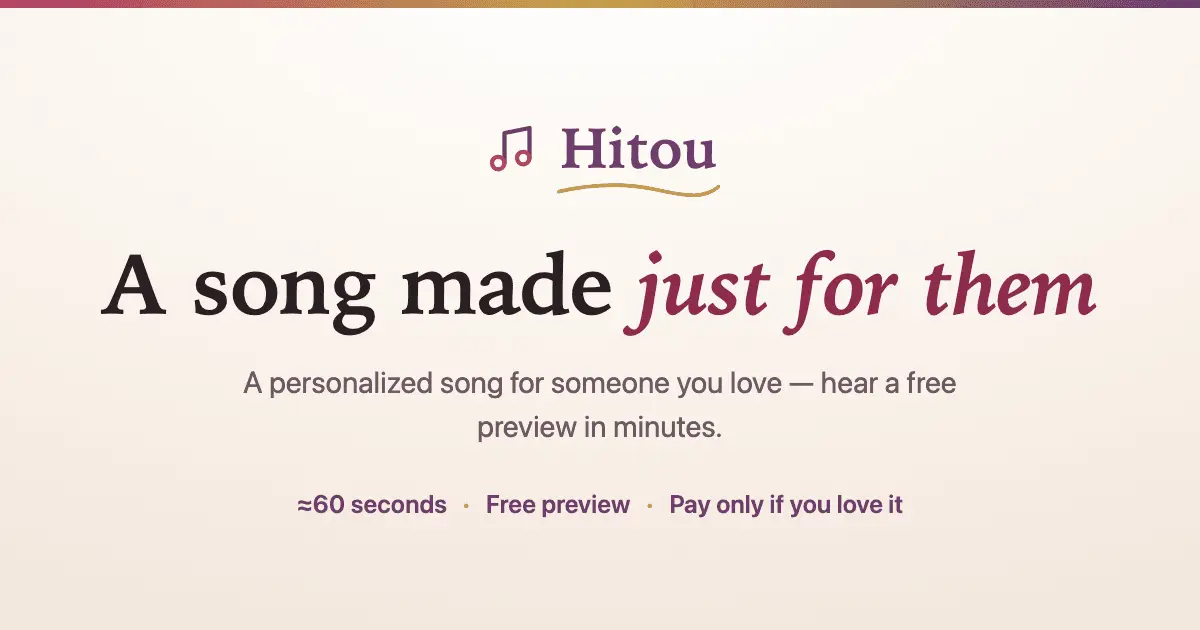Screenshot 1 of Hitou
