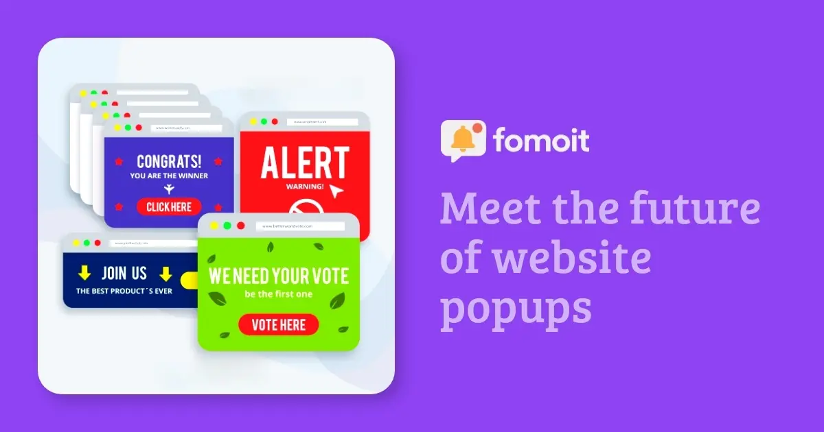 Screenshot 1 of Create Premium website popups - Fomoit
