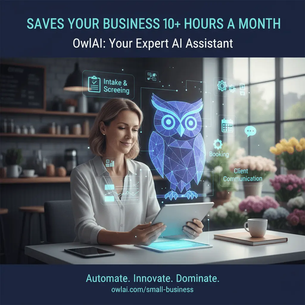 Screenshot 1 of OwlAI.cc - AI for Small Business