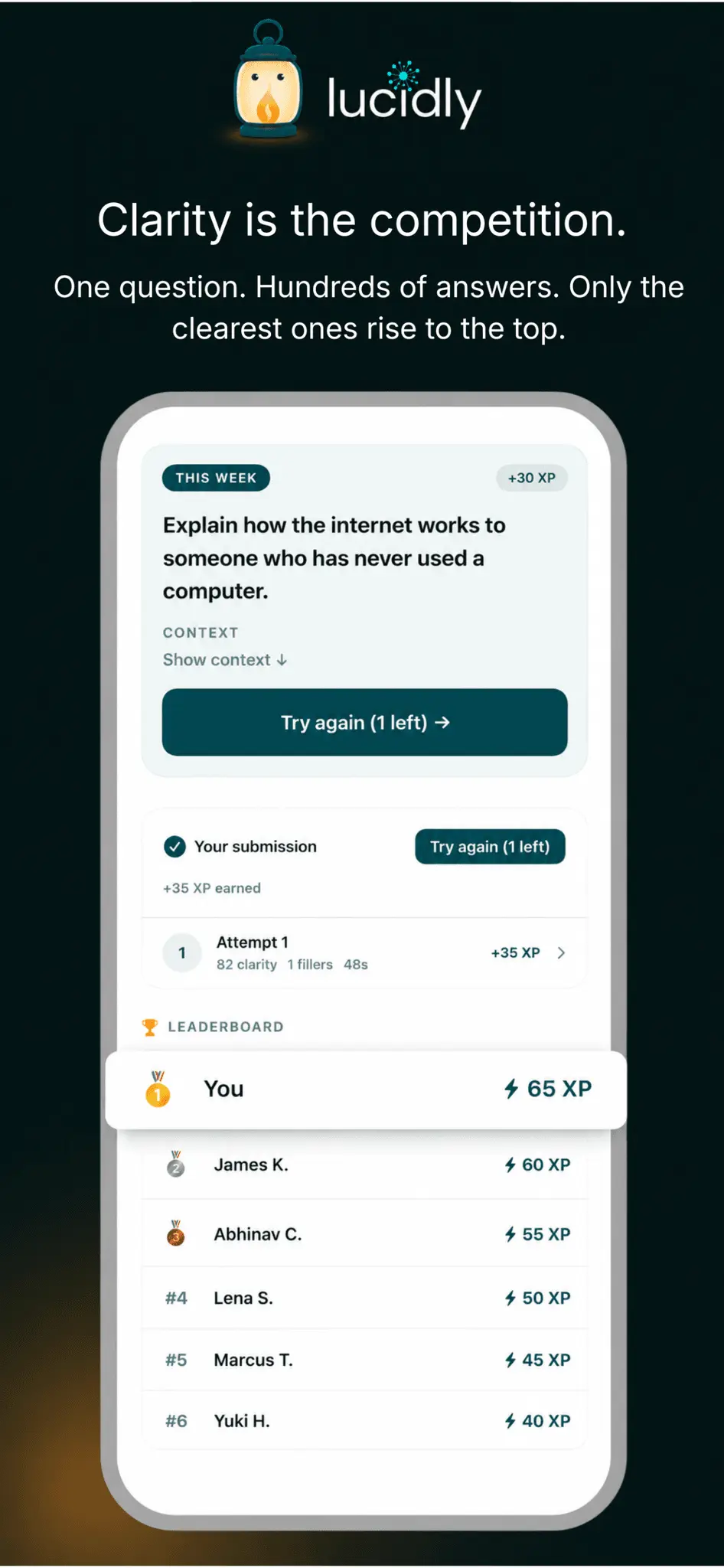 Screenshot 1 of Lucidly