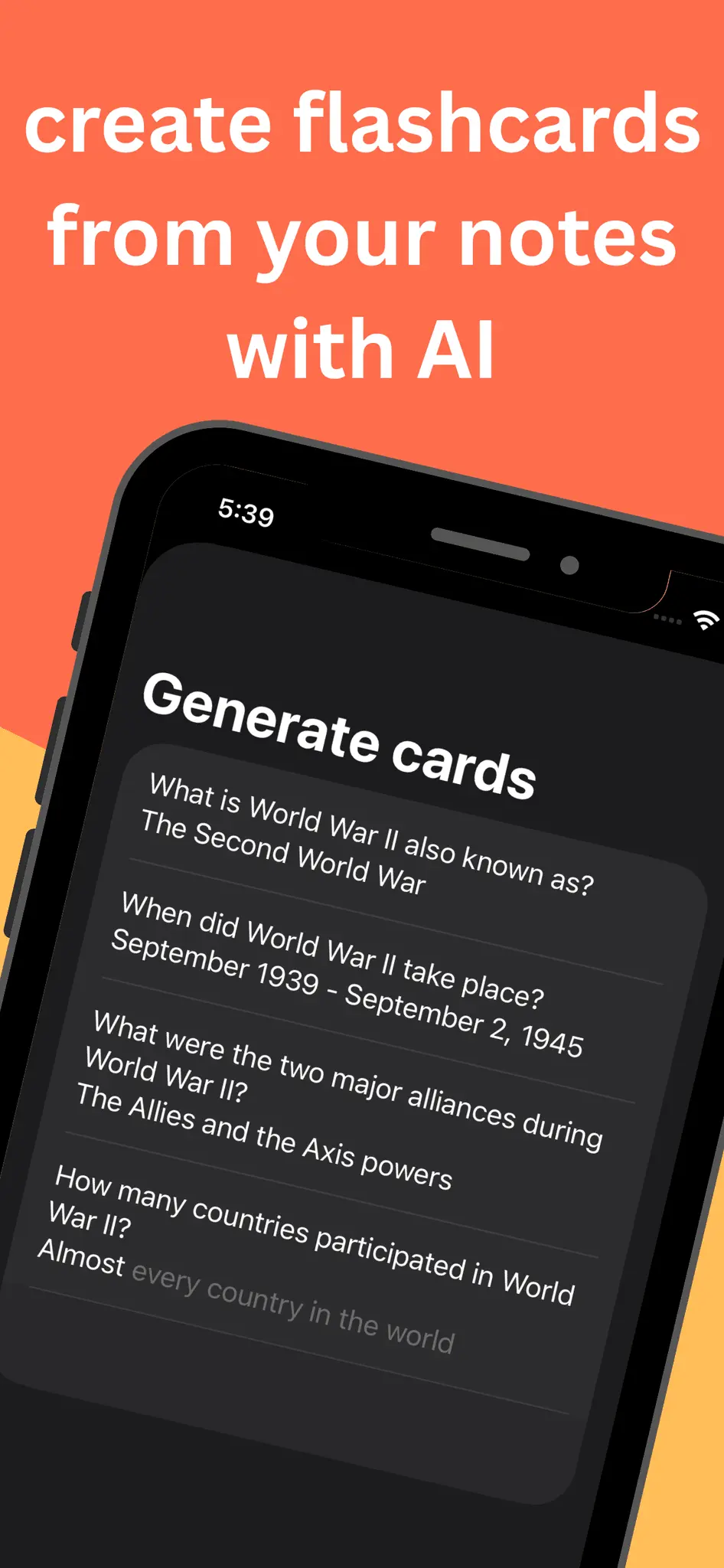 Screenshot 7 of iLearn: AI Flashcards & Notes
