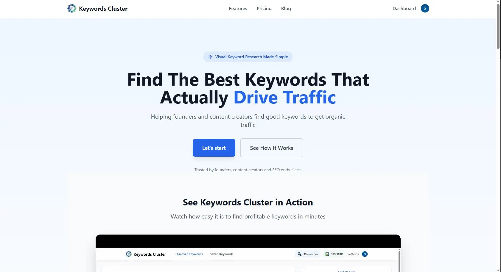 Screenshot 7 of Keywords Cluster