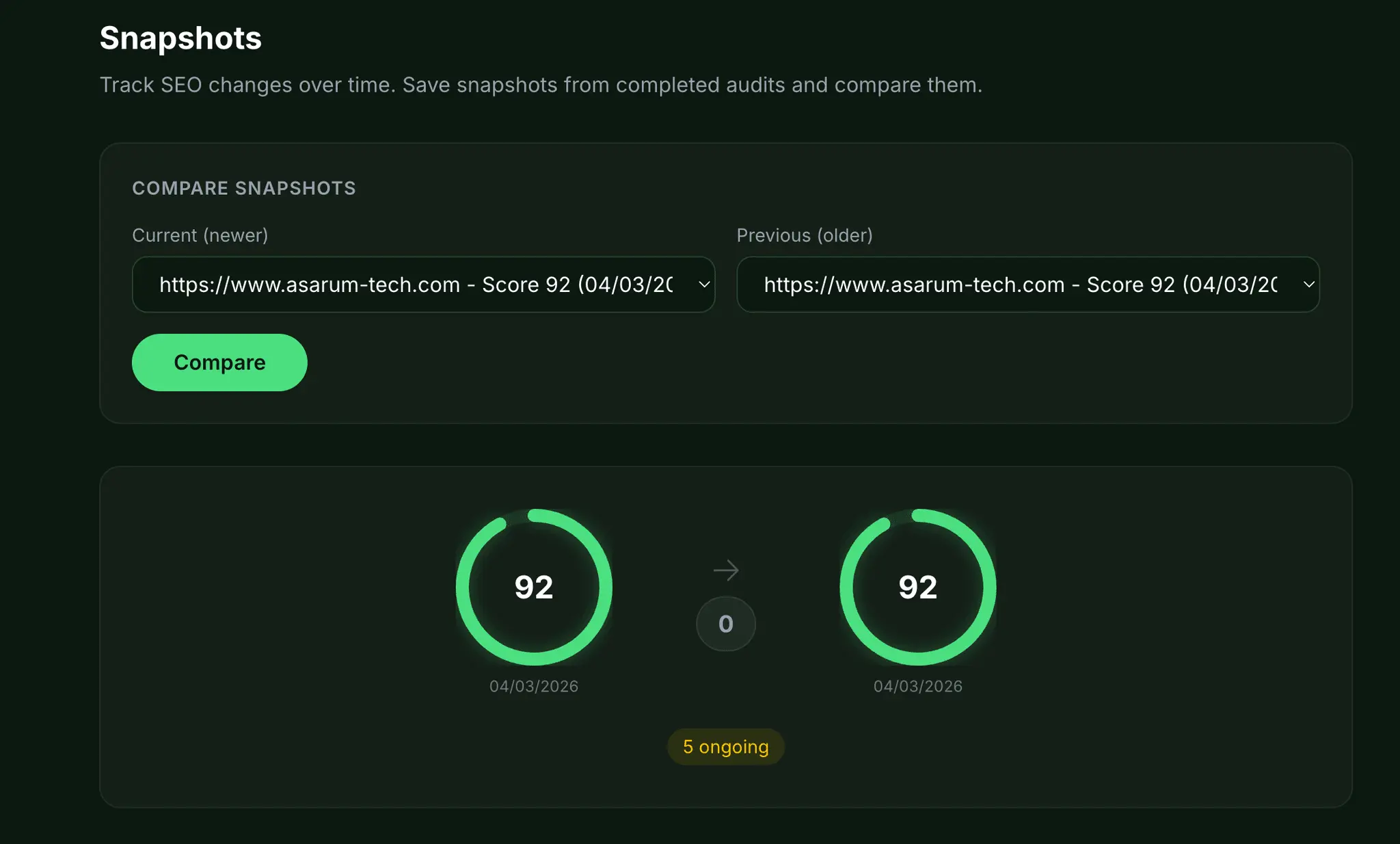Screenshot 1 of SEOscar