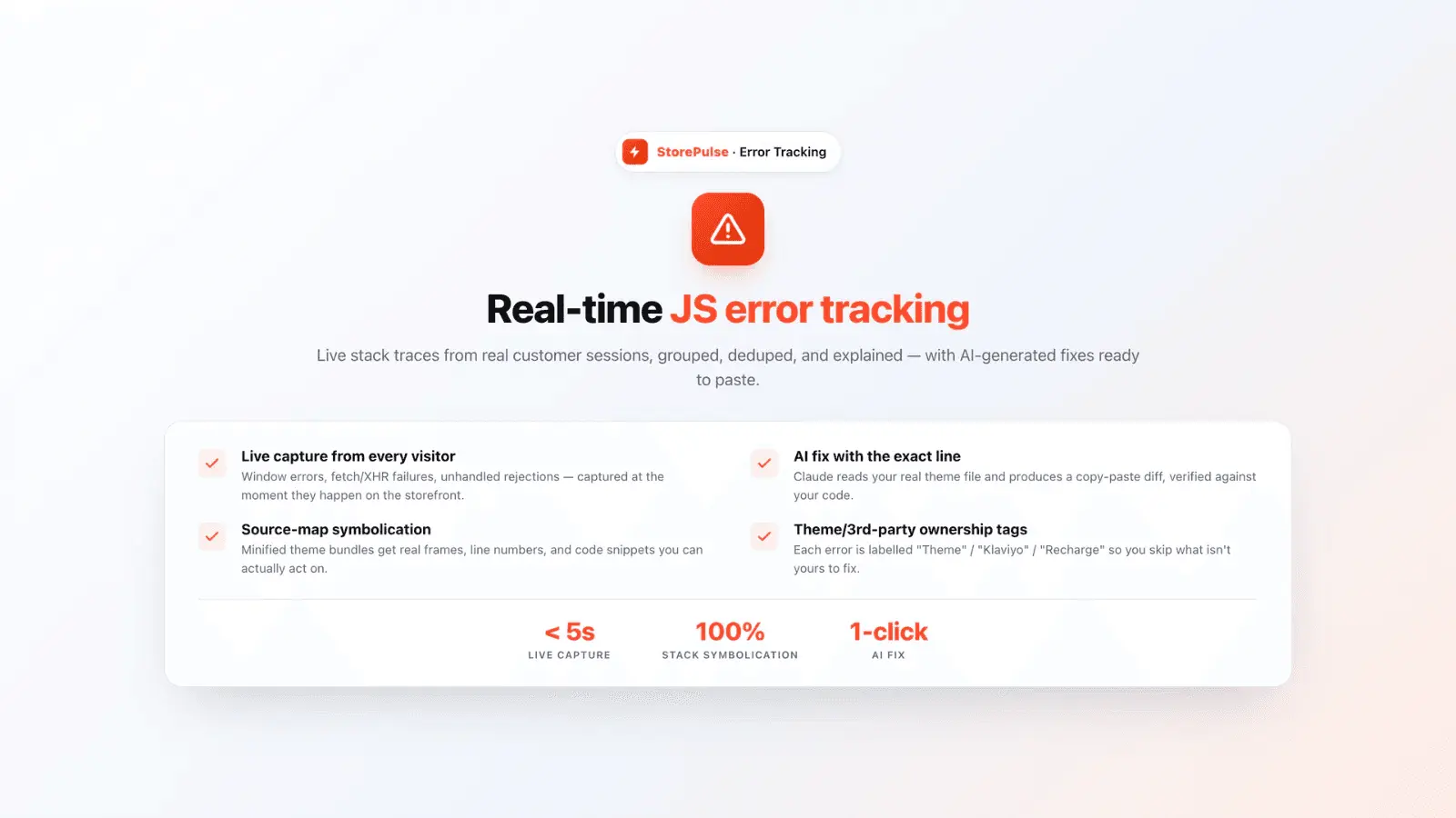 Screenshot 2 of Live Error Monitor & Analytics