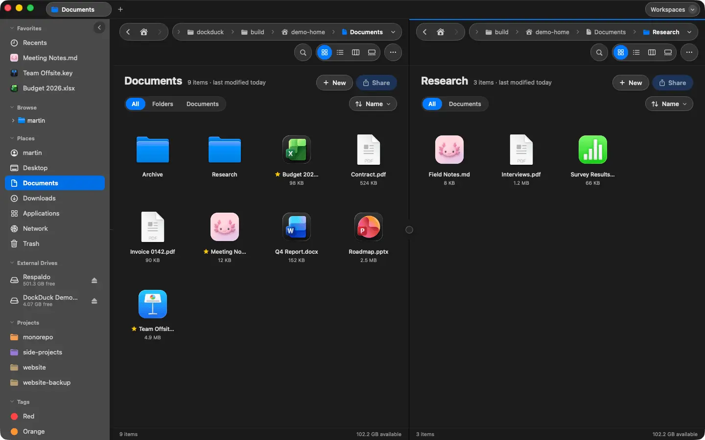 Screenshot 2 of DockDuck