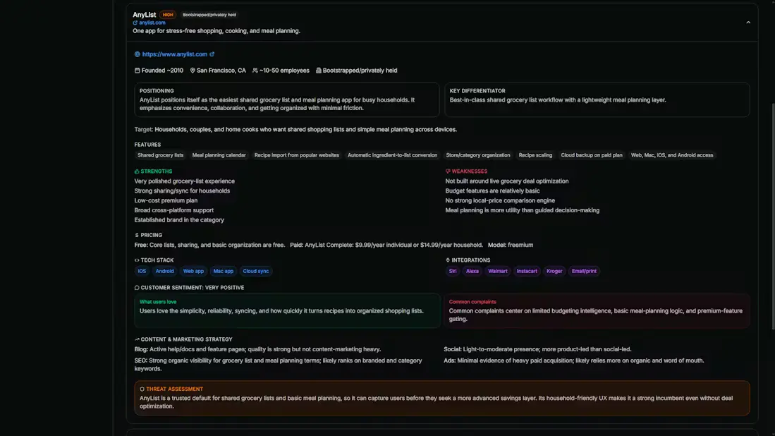 Screenshot 5 of Founder Canvas