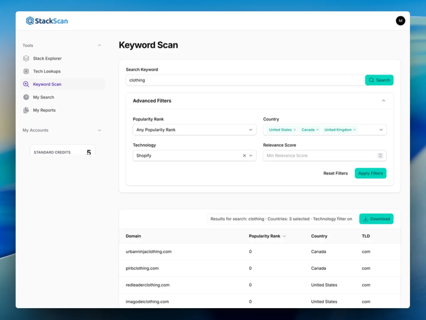 Screenshot 3 of StackScan