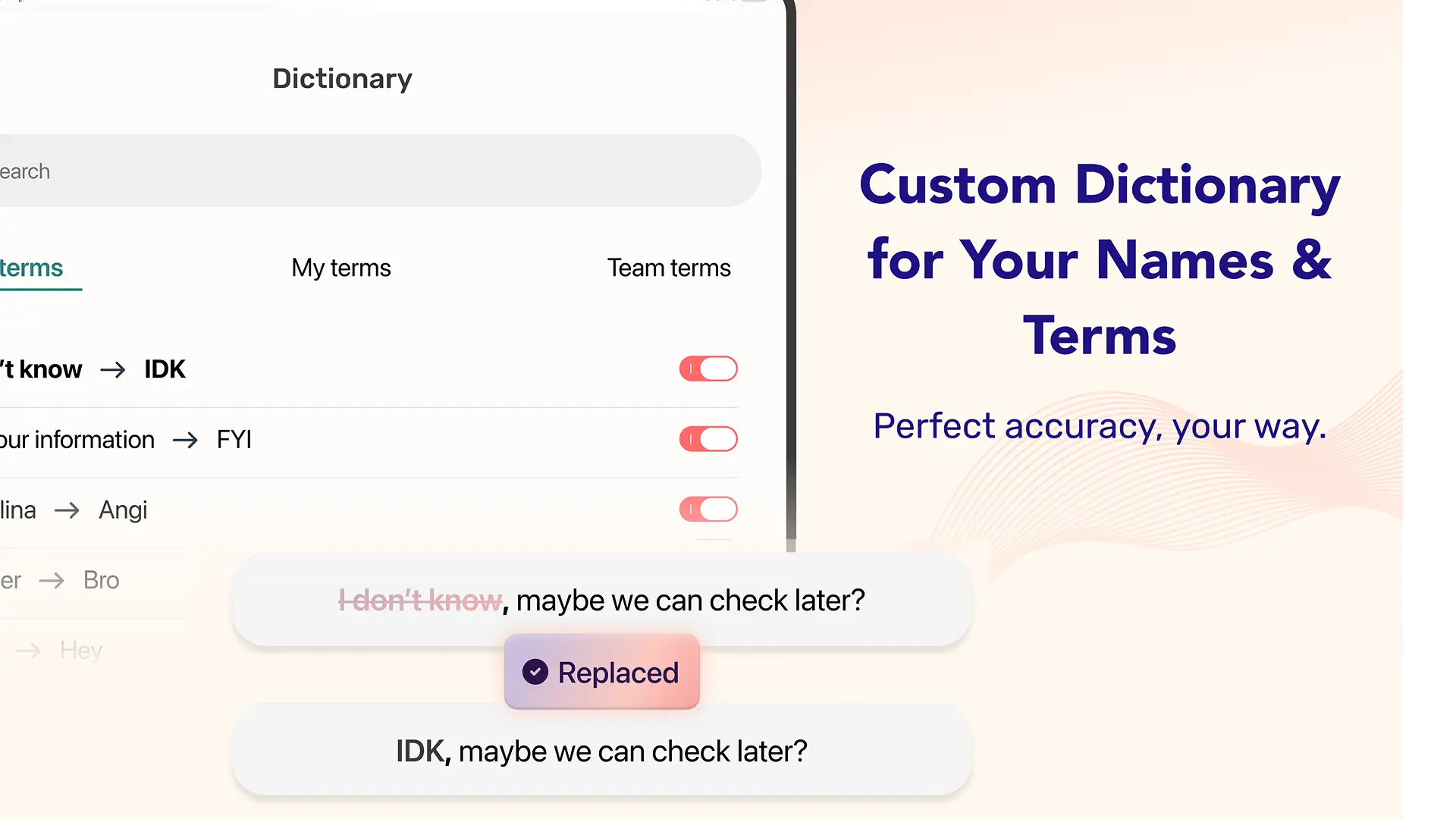 Screenshot 5 of VoiceDash