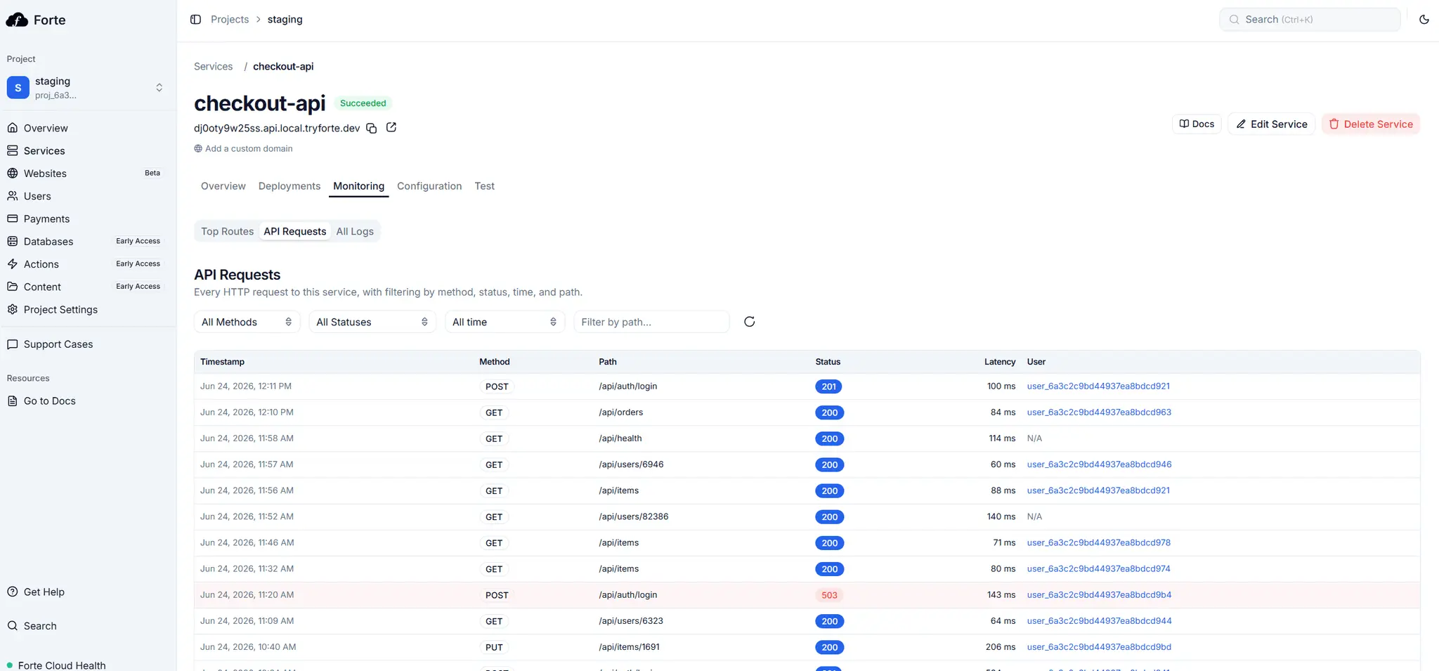 Screenshot 2 of Forte Platforms