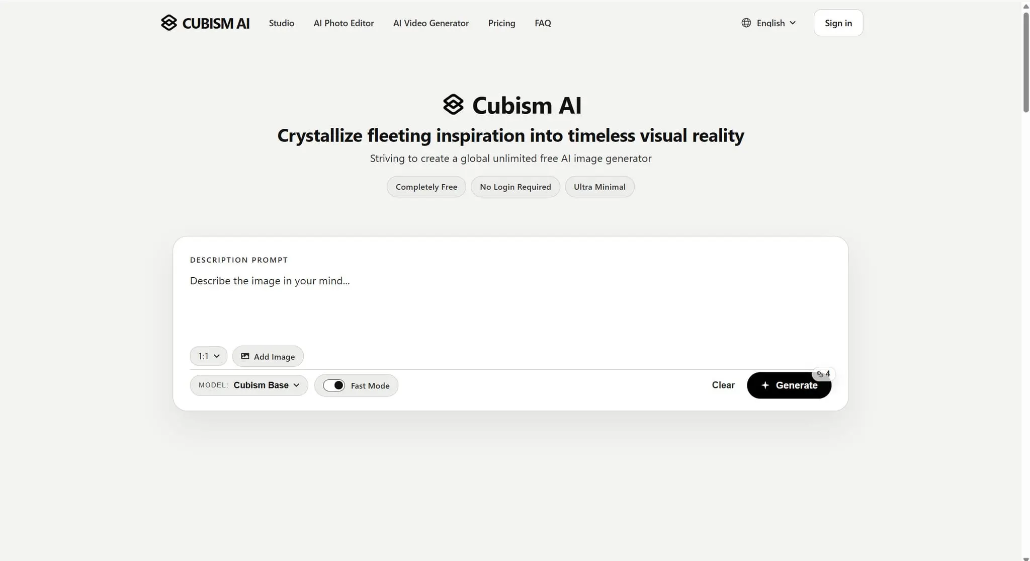 Screenshot 2 of Cubism AI
