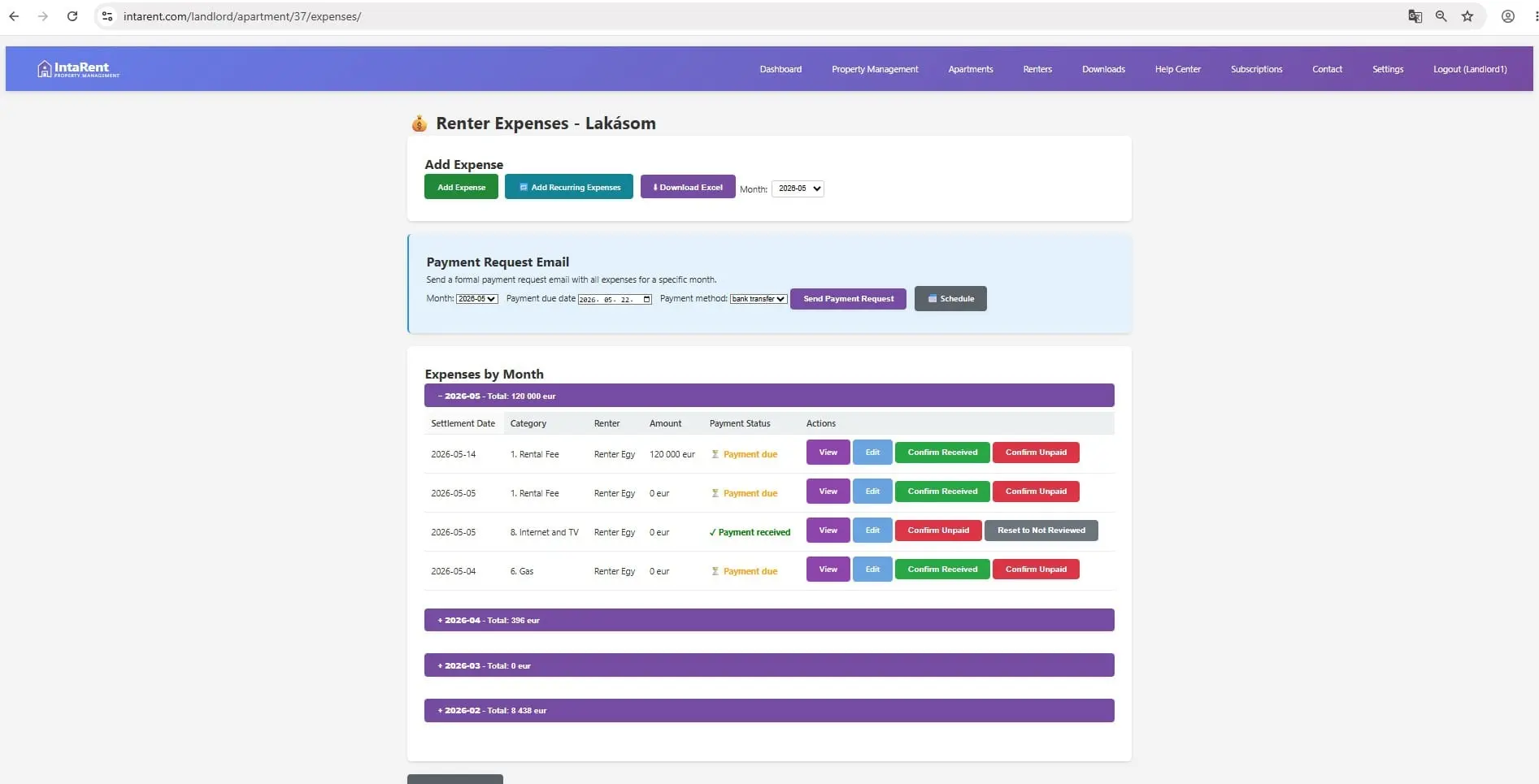 Screenshot 3 of IntaRent