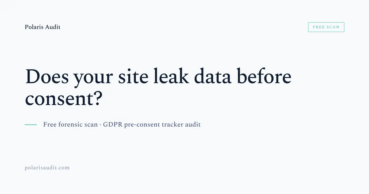Screenshot 1 of Polaris Audit