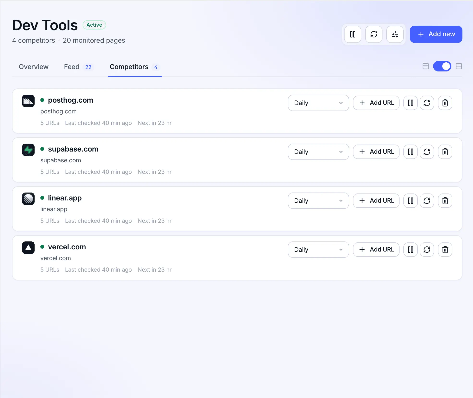 Screenshot 4 of Competiflow