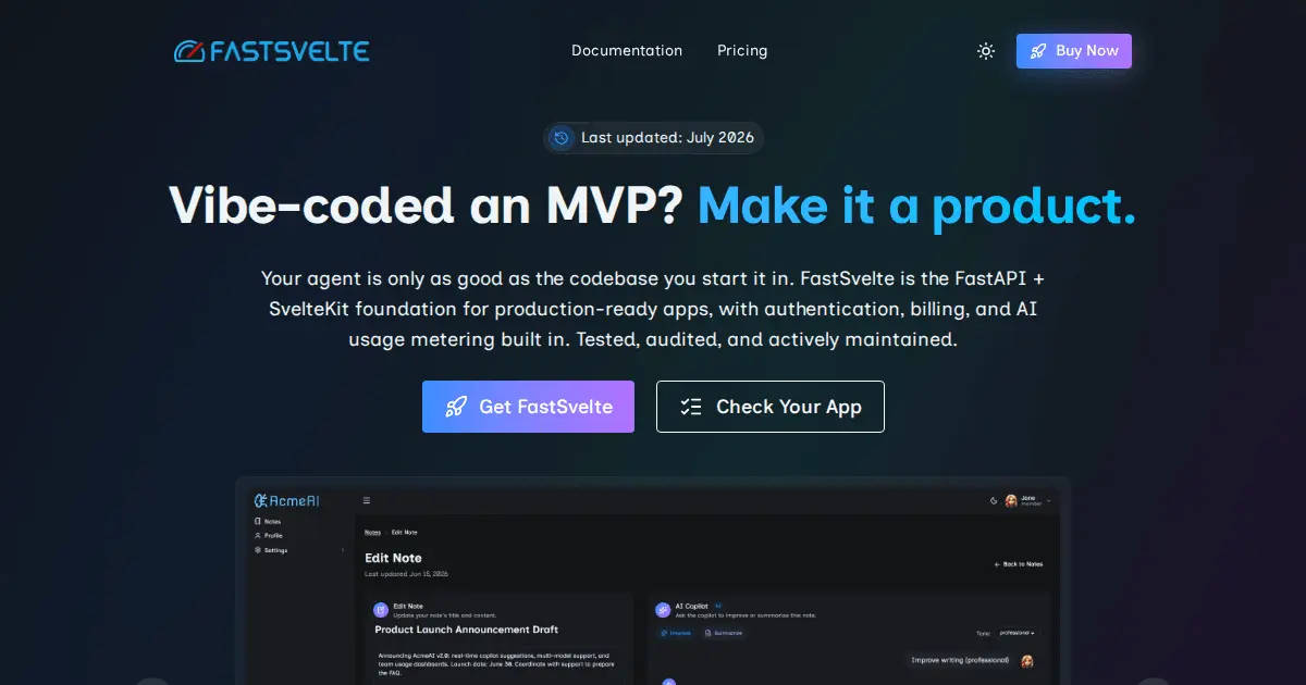 Screenshot 9 of FastSvelte