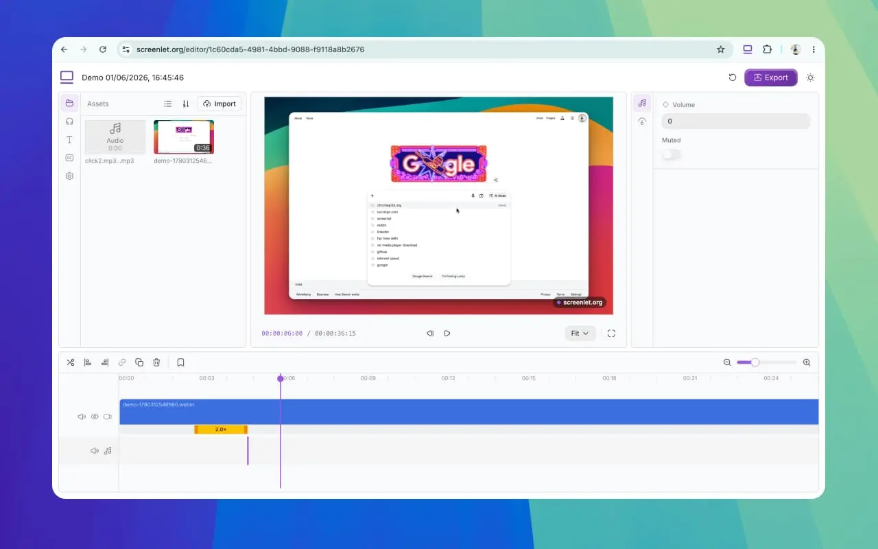 Screenshot 3 of Screenlet