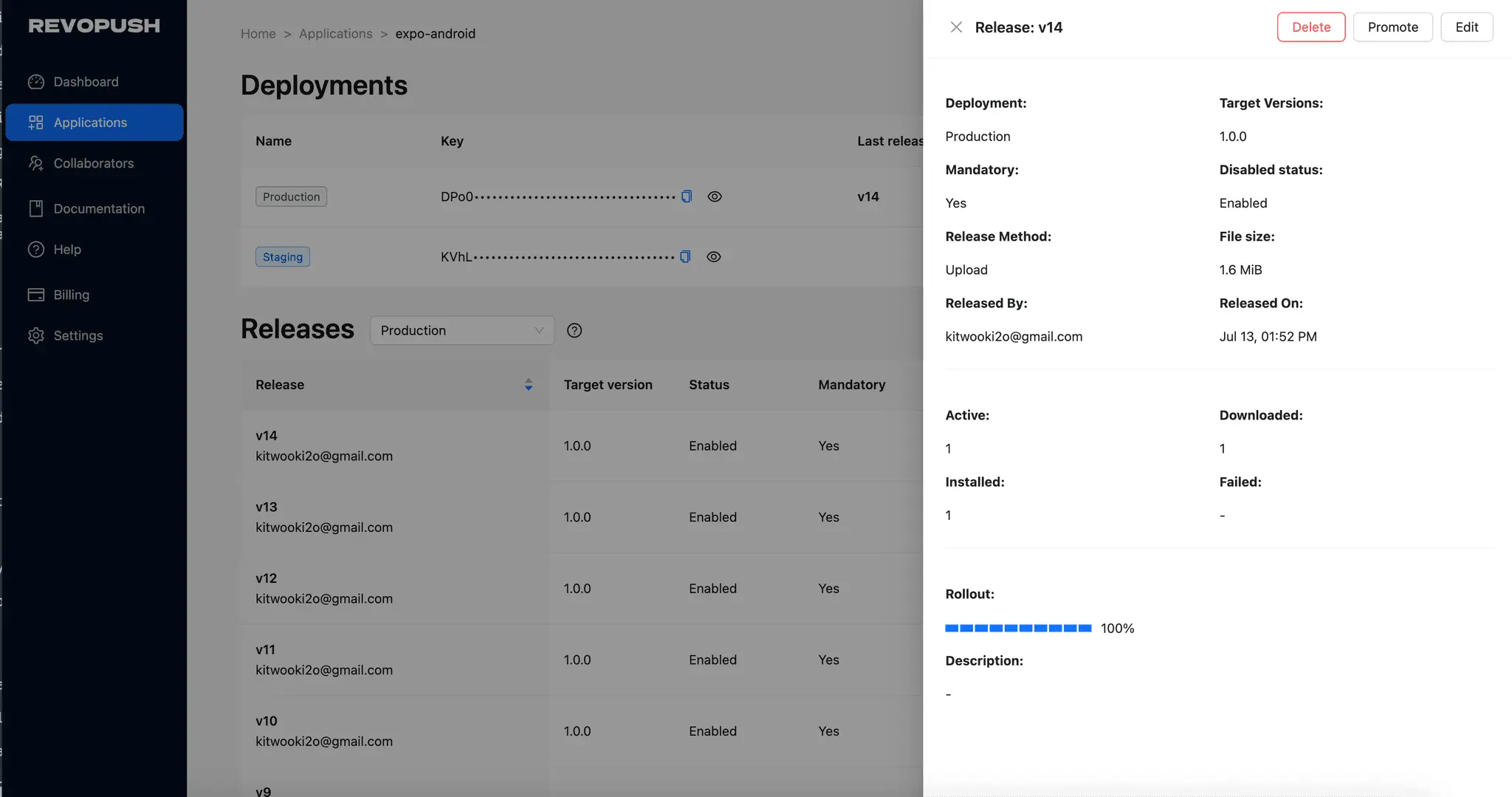 Screenshot 3 of Revopush