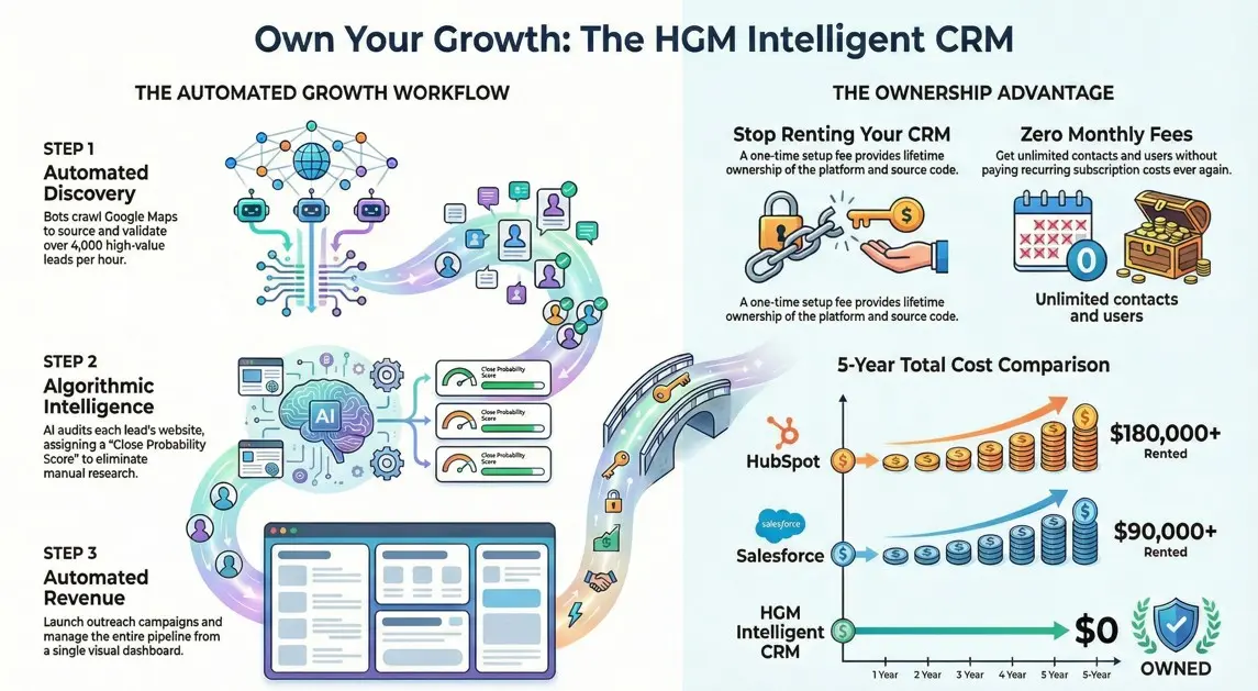 Screenshot 2 of HGM Intelligent CRM