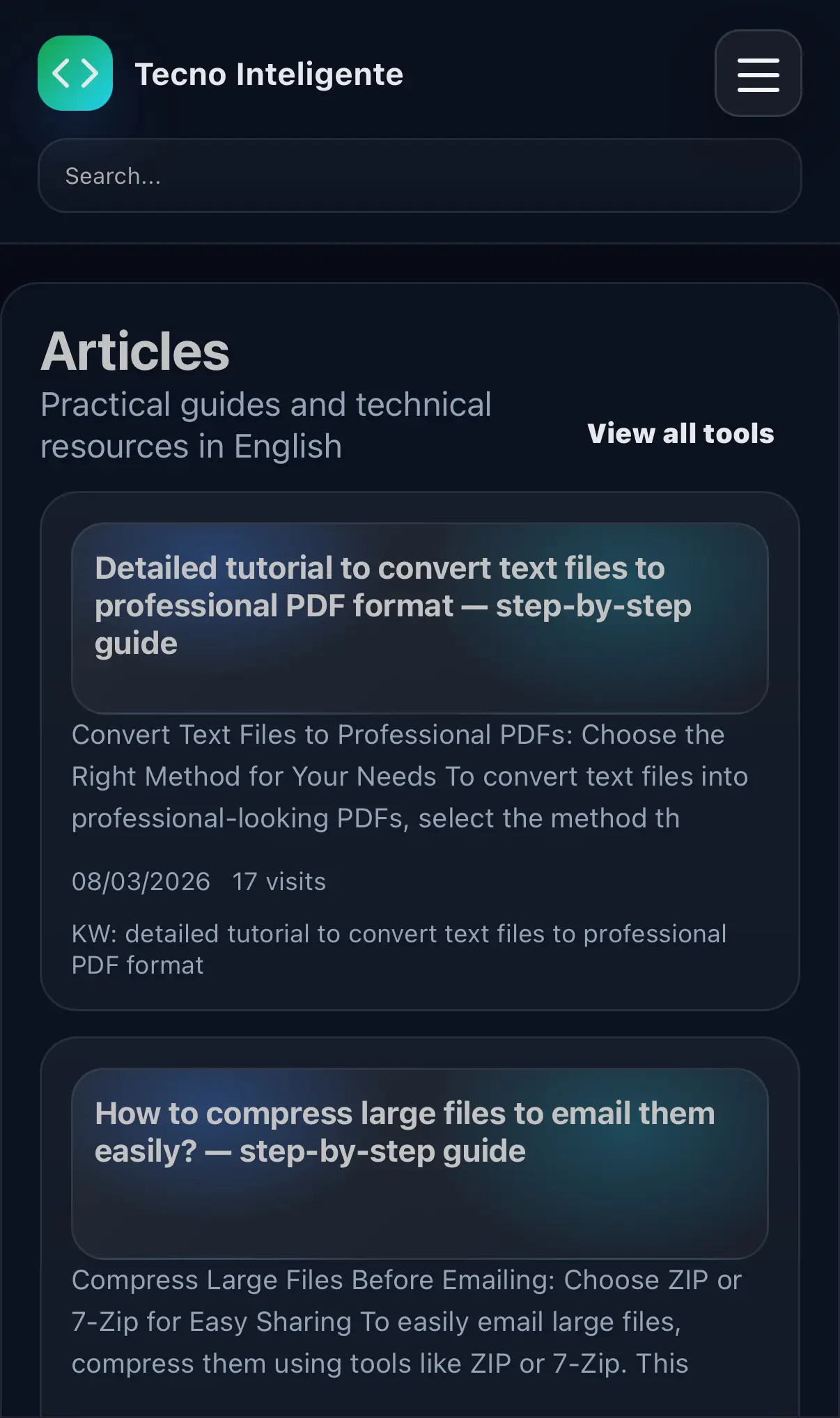 Screenshot 3 of Tecno Inteligente