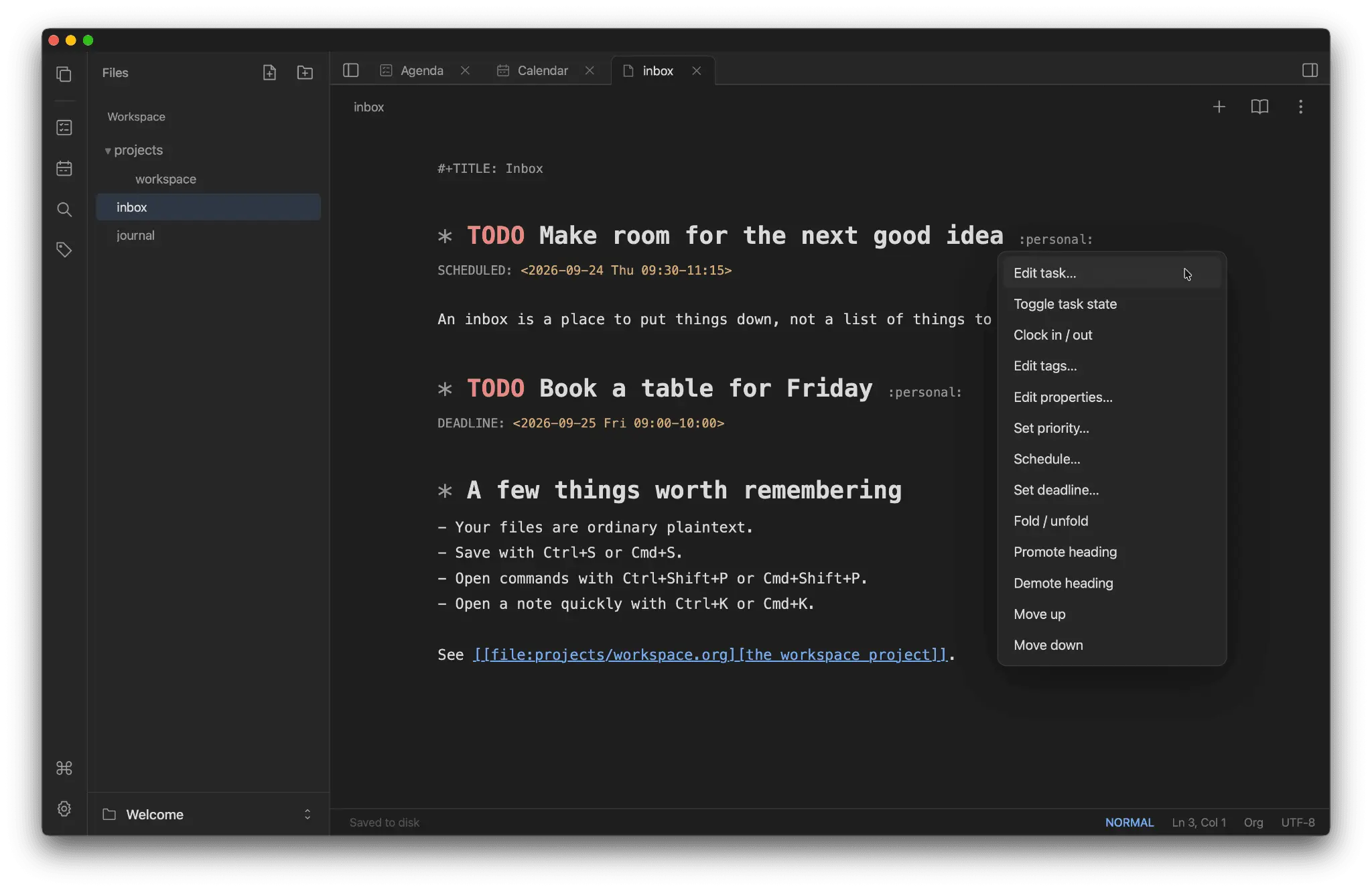 Screenshot 3 of OrbitalNote
