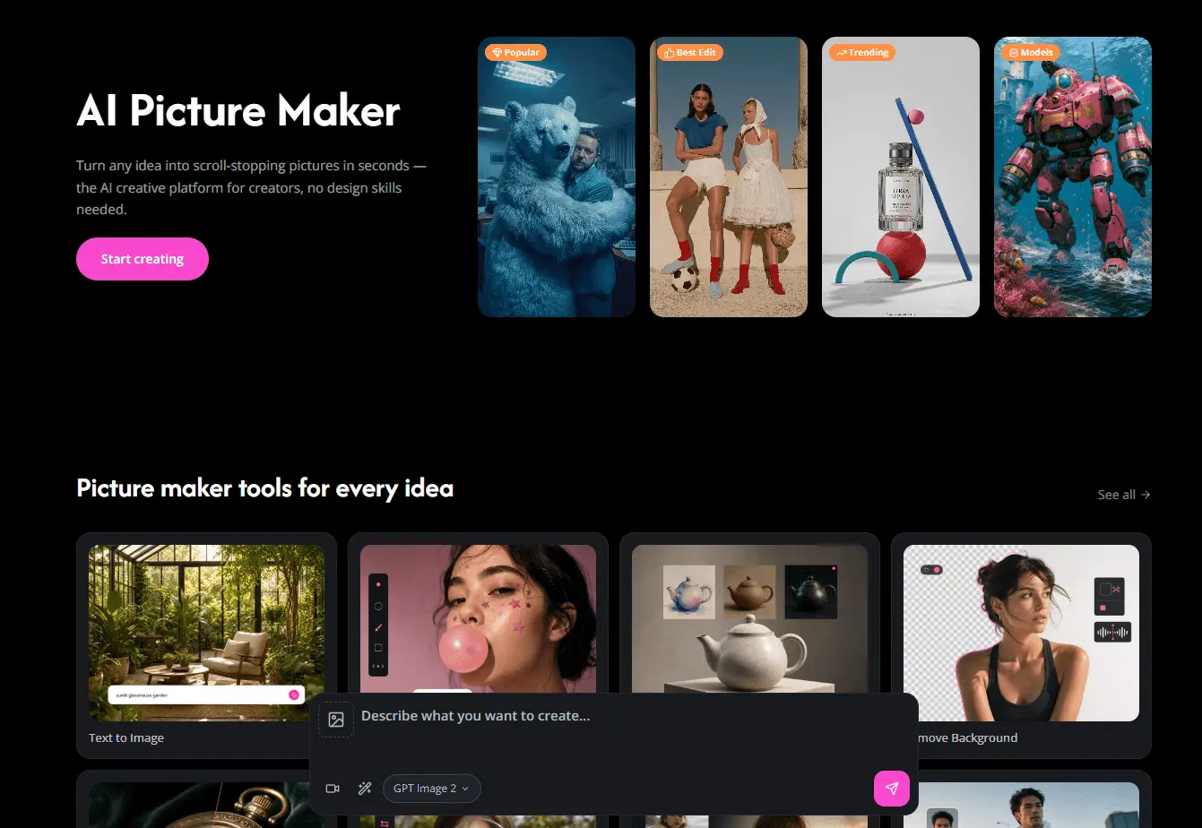 Screenshot 1 of PictureMaker