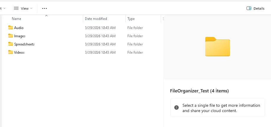 Screenshot 3 of Smart File Organizer Pro