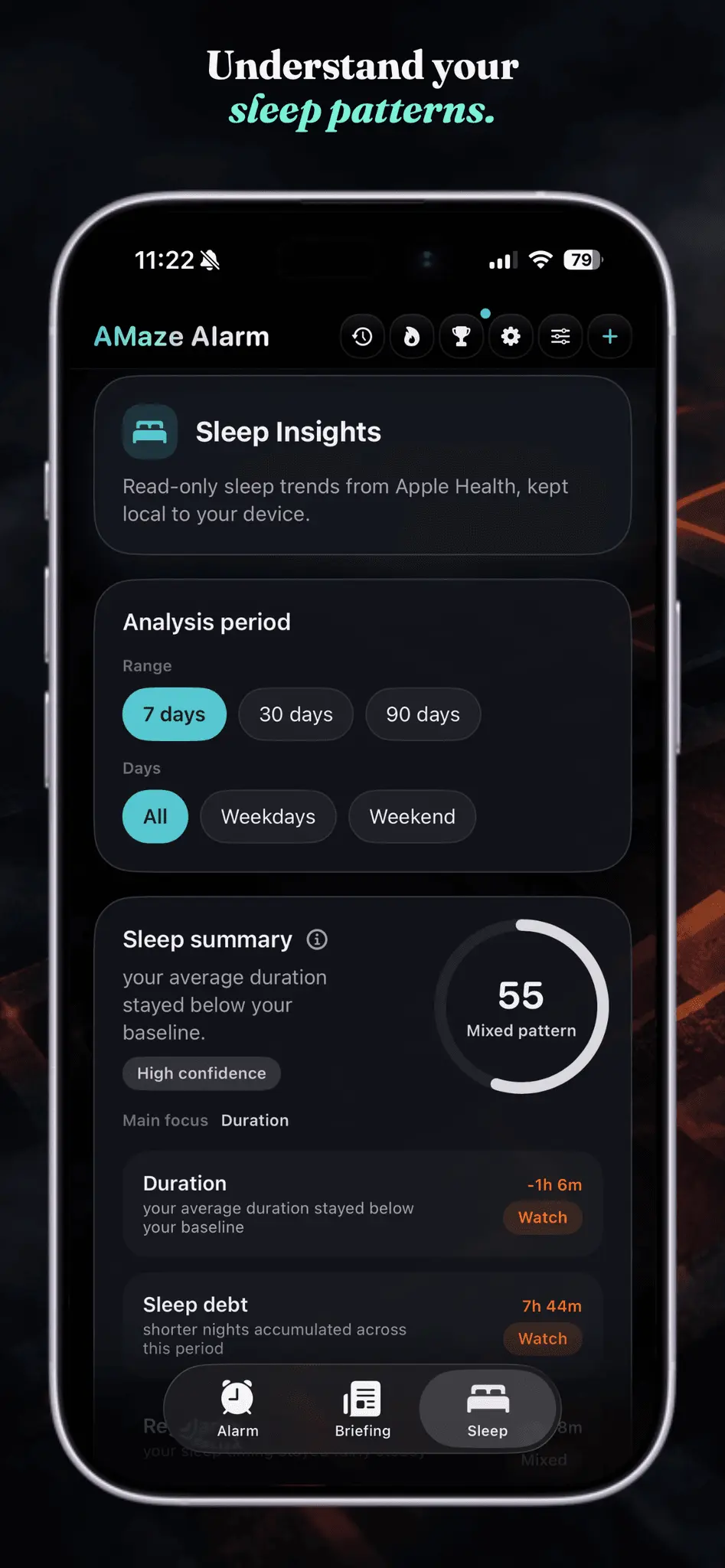 Screenshot 5 of AMaze Alarm