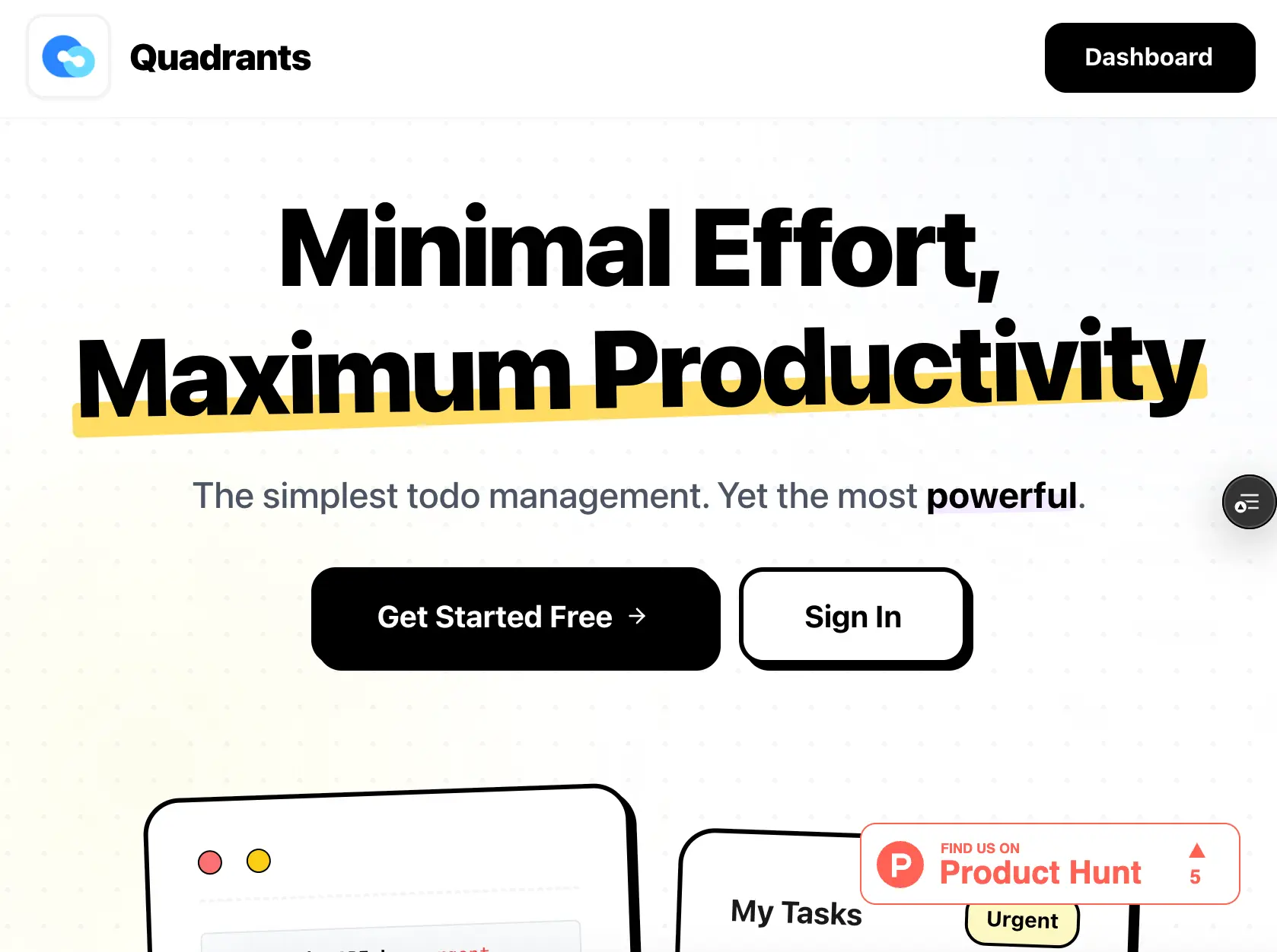 Screenshot 3 of Quadrants: AI Task Manager