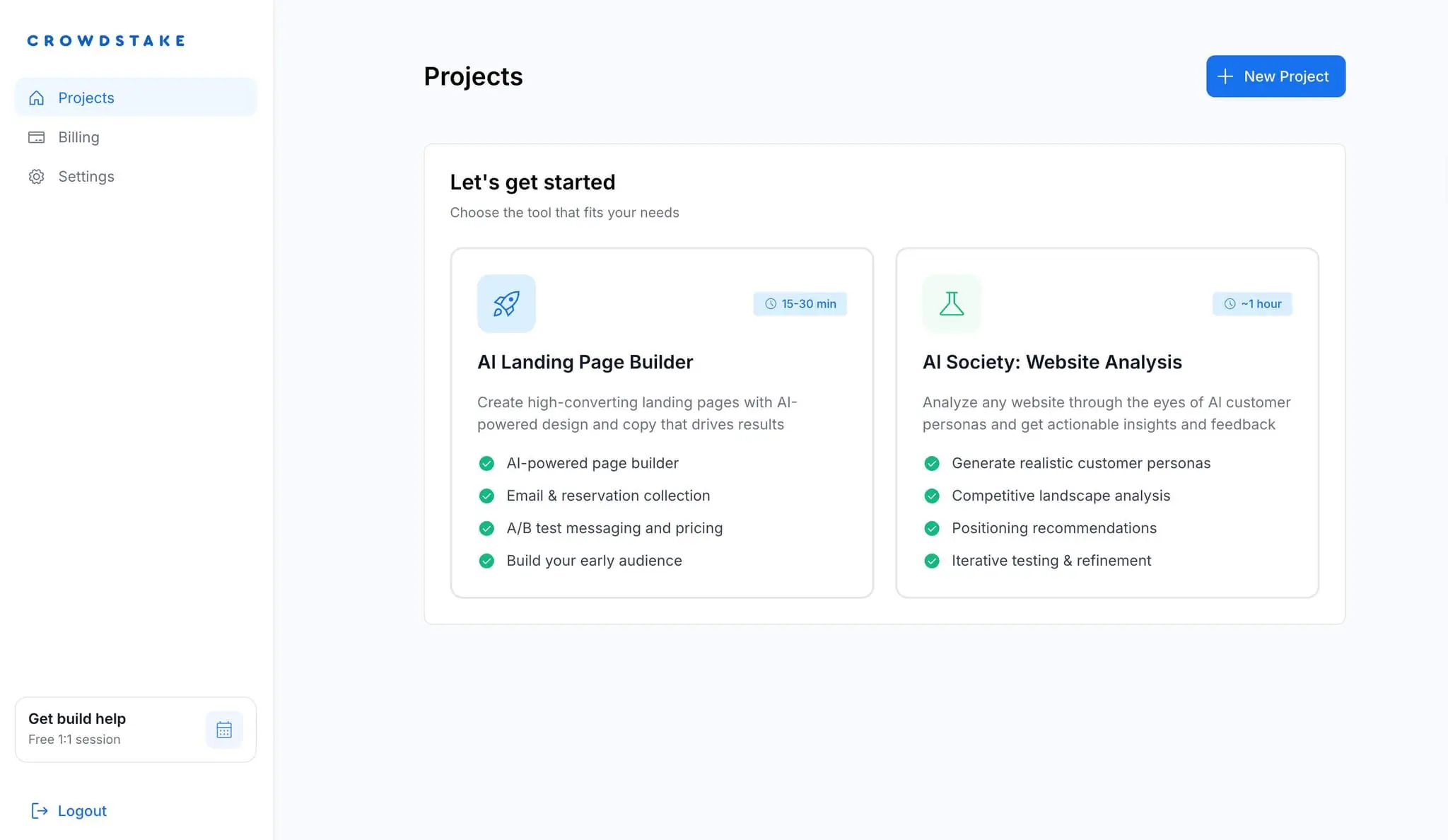 Screenshot 2 of Crowdstake AI