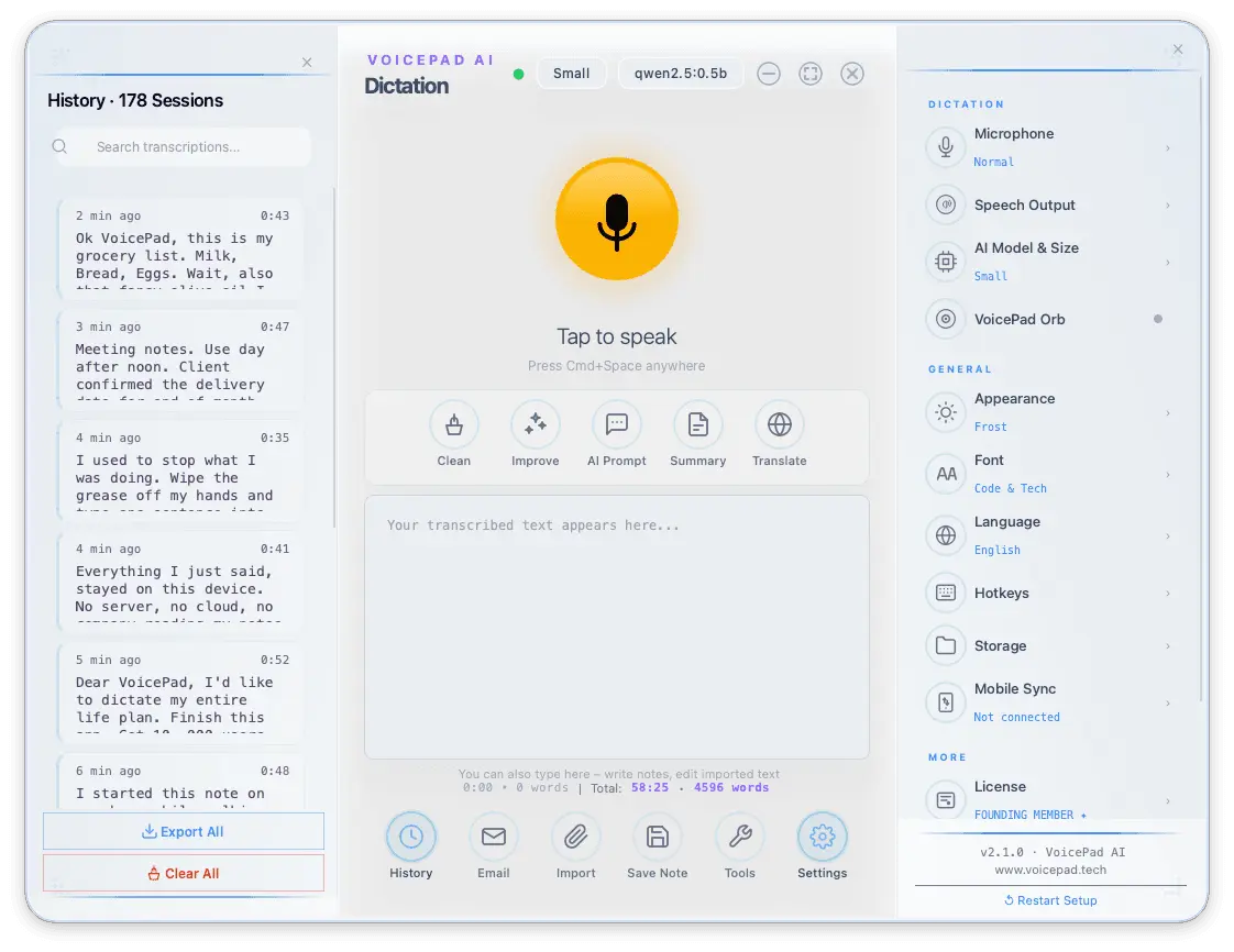 Screenshot 8 of VoicePad AI