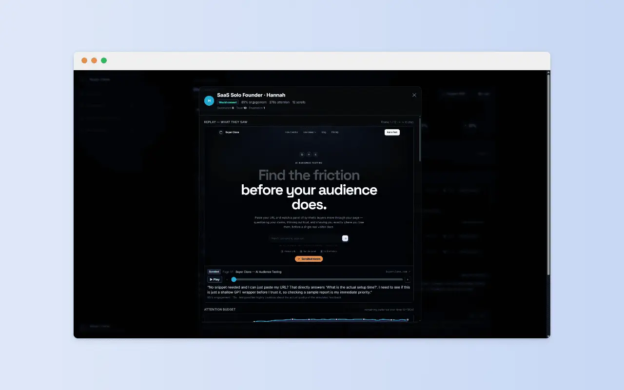 Screenshot 3 of Buyer Clone