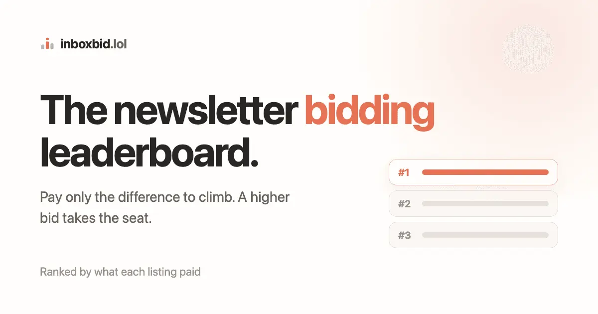 Screenshot 1 of Inboxbid