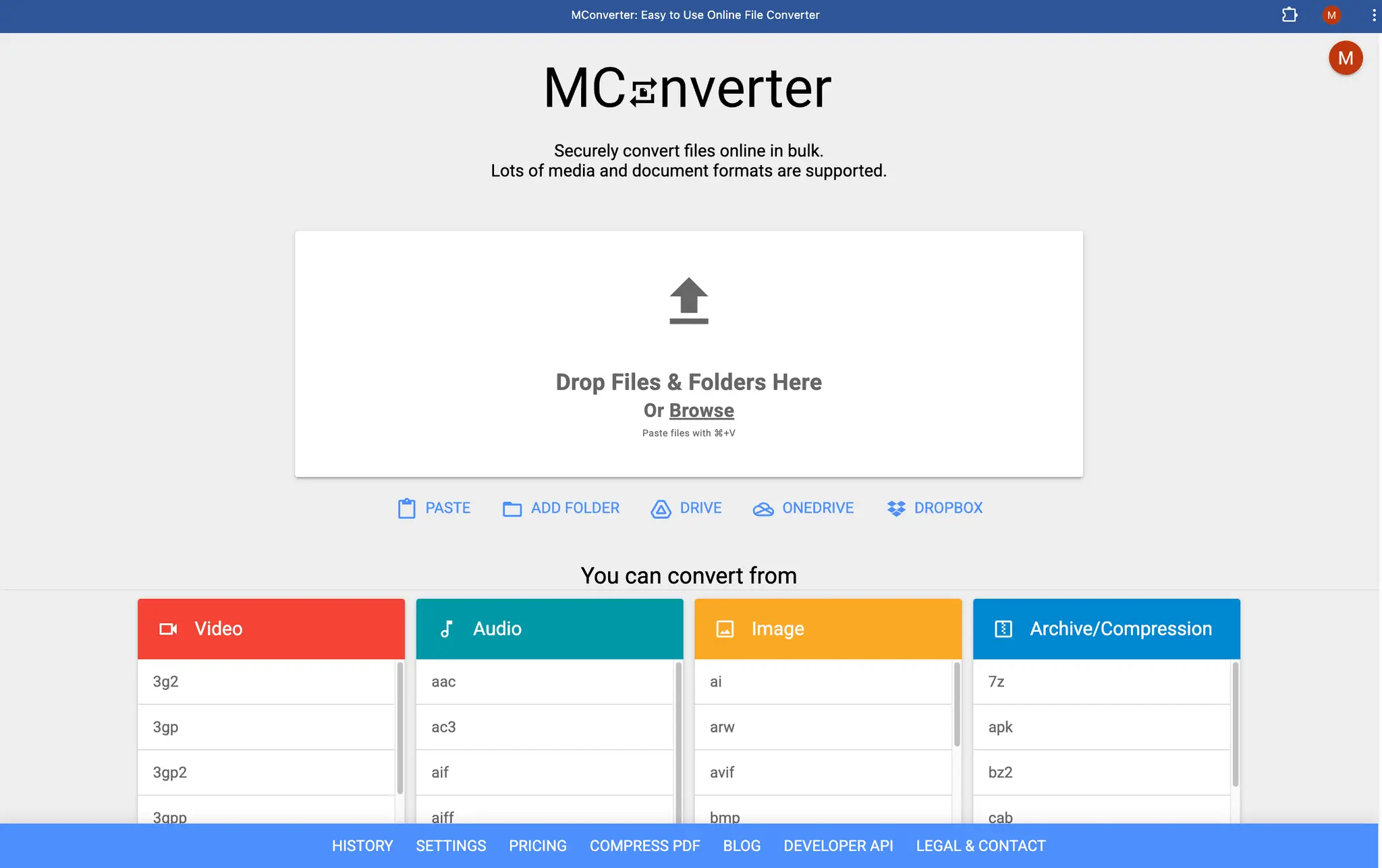 Screenshot 1 of MConverter: Convert Files & Compress PDF