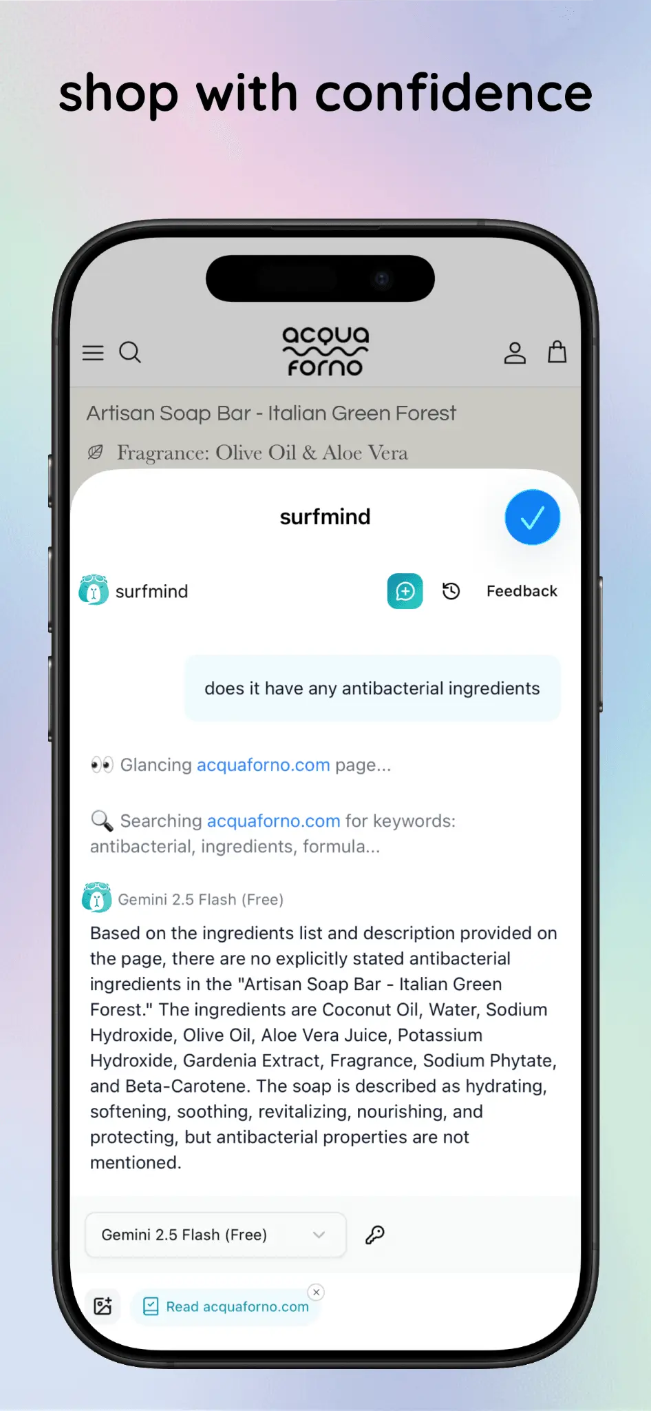 Screenshot 4 of SurfMind