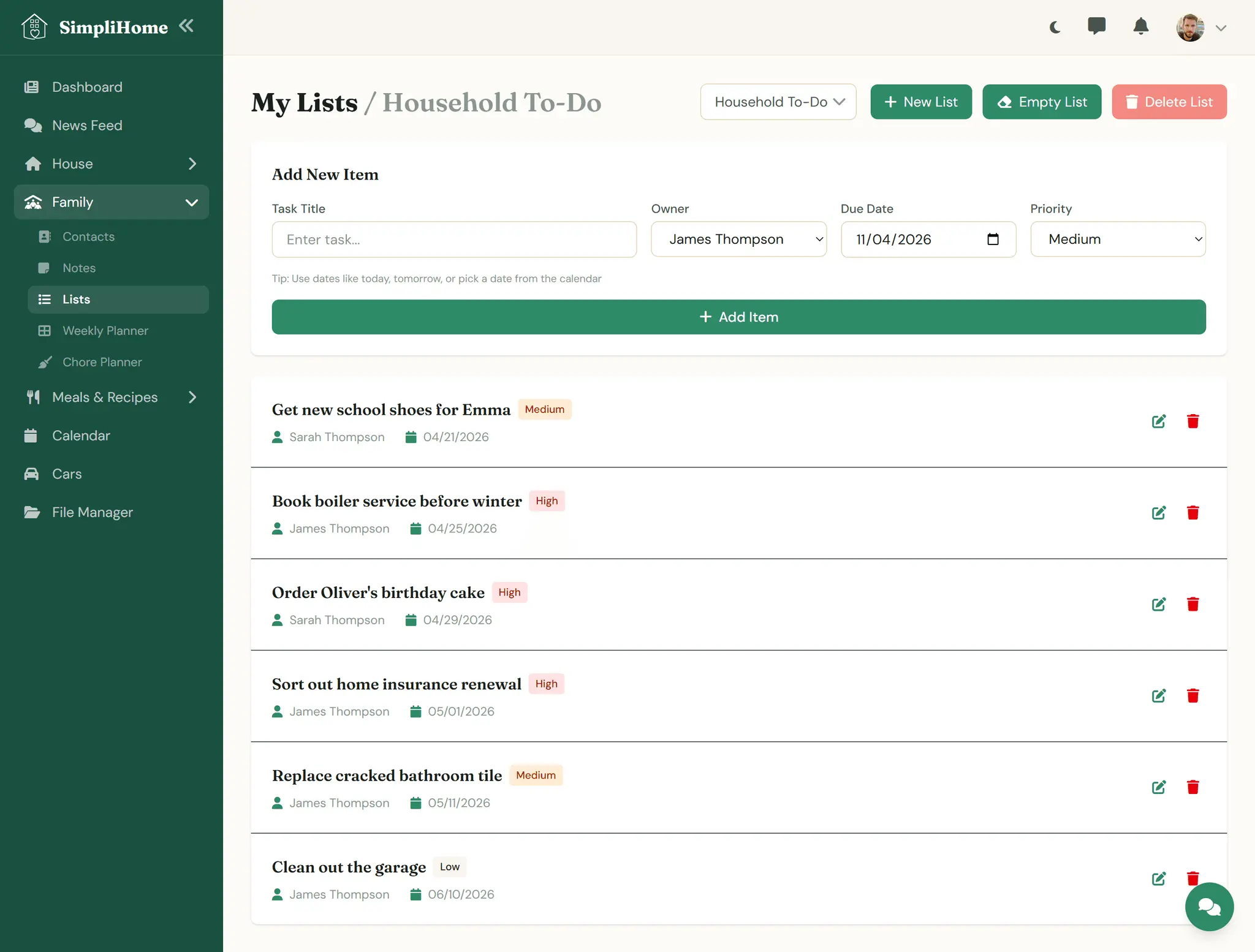 Screenshot 6 of SimpliHome