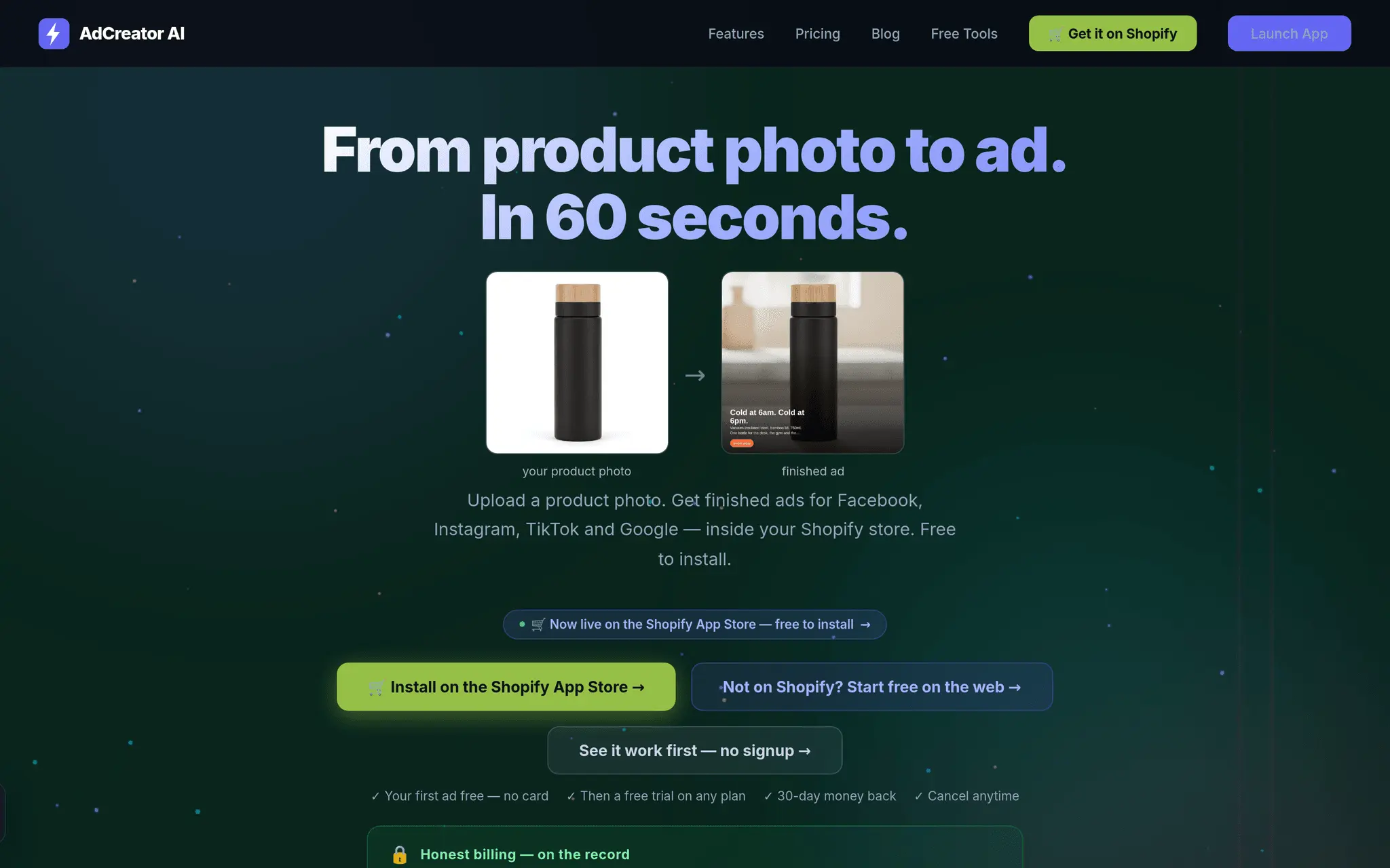 Screenshot 3 of AdCreator AI