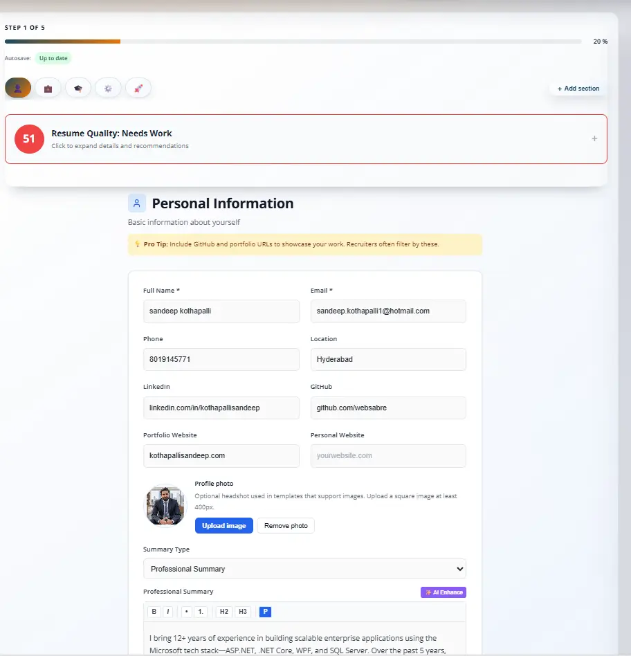 Screenshot 4 of 360jobready