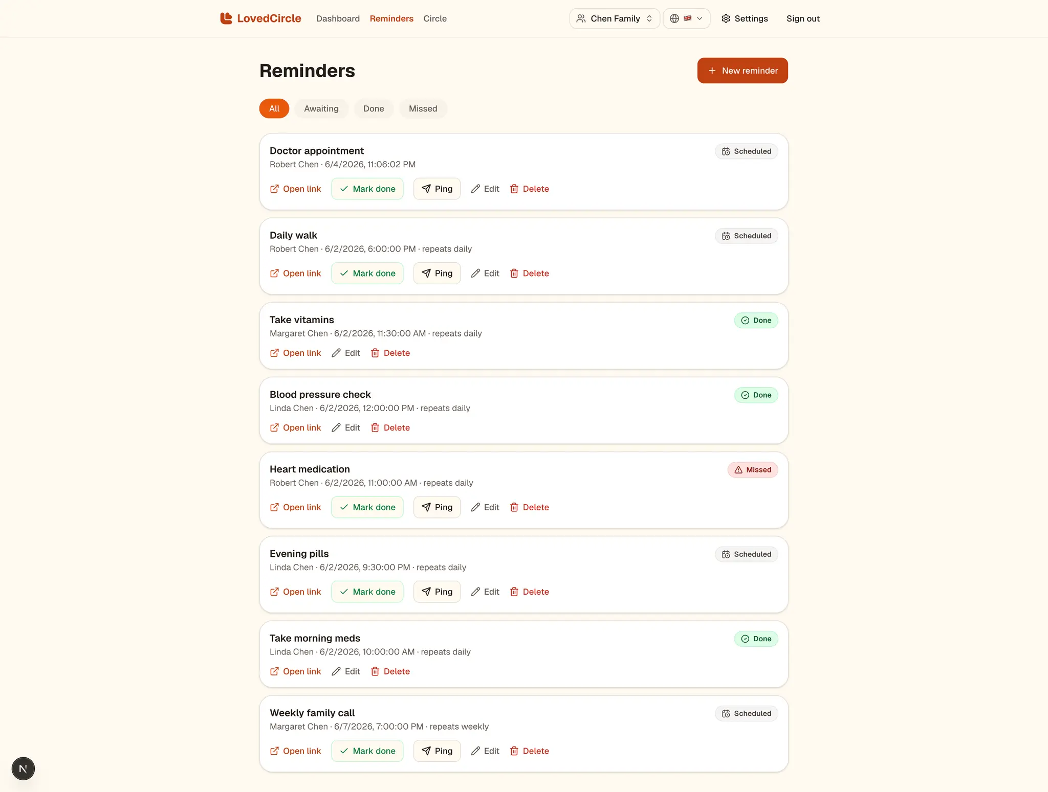 Screenshot 5 of LovedCircle