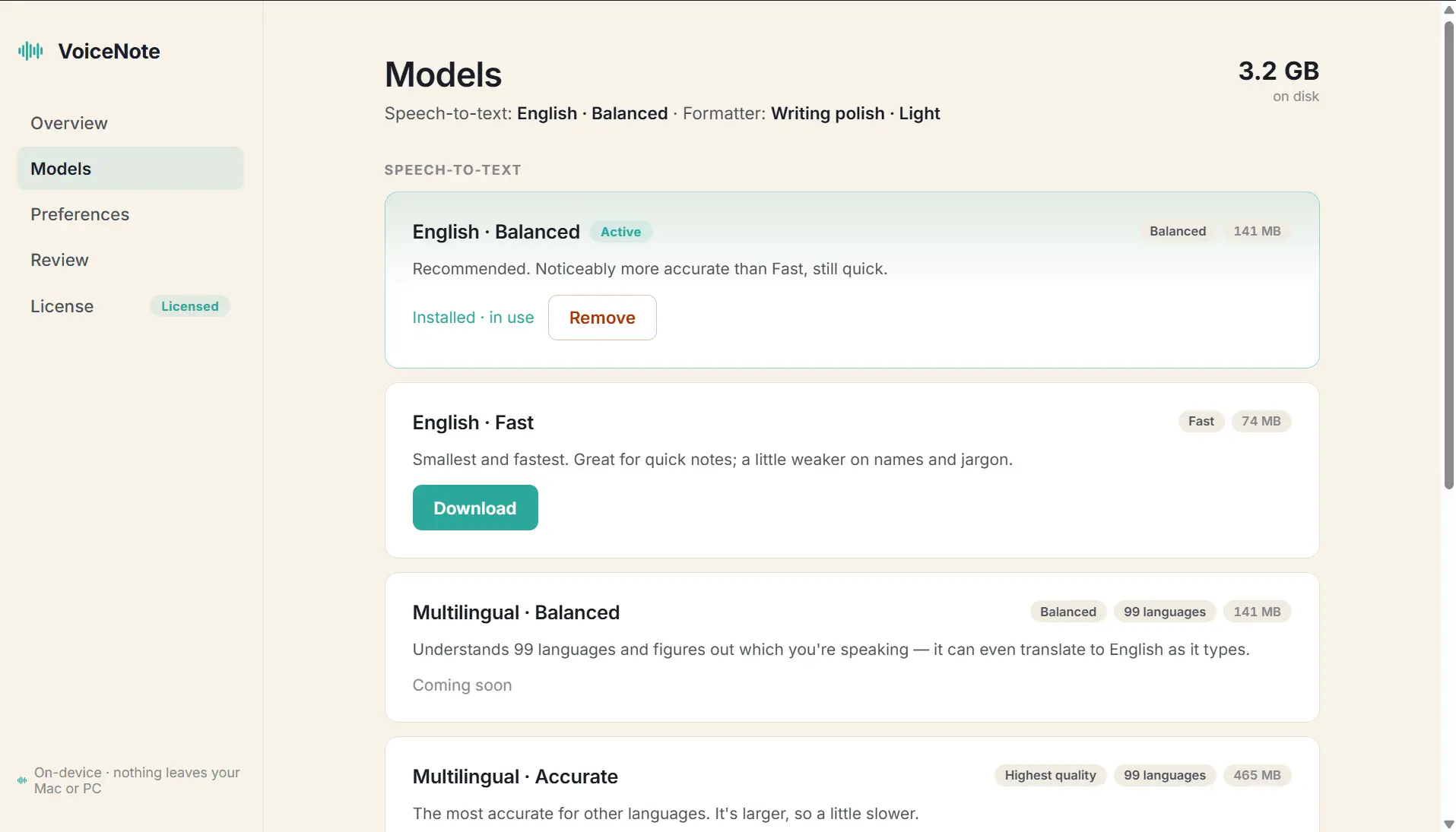 Screenshot 3 of VoiceNote