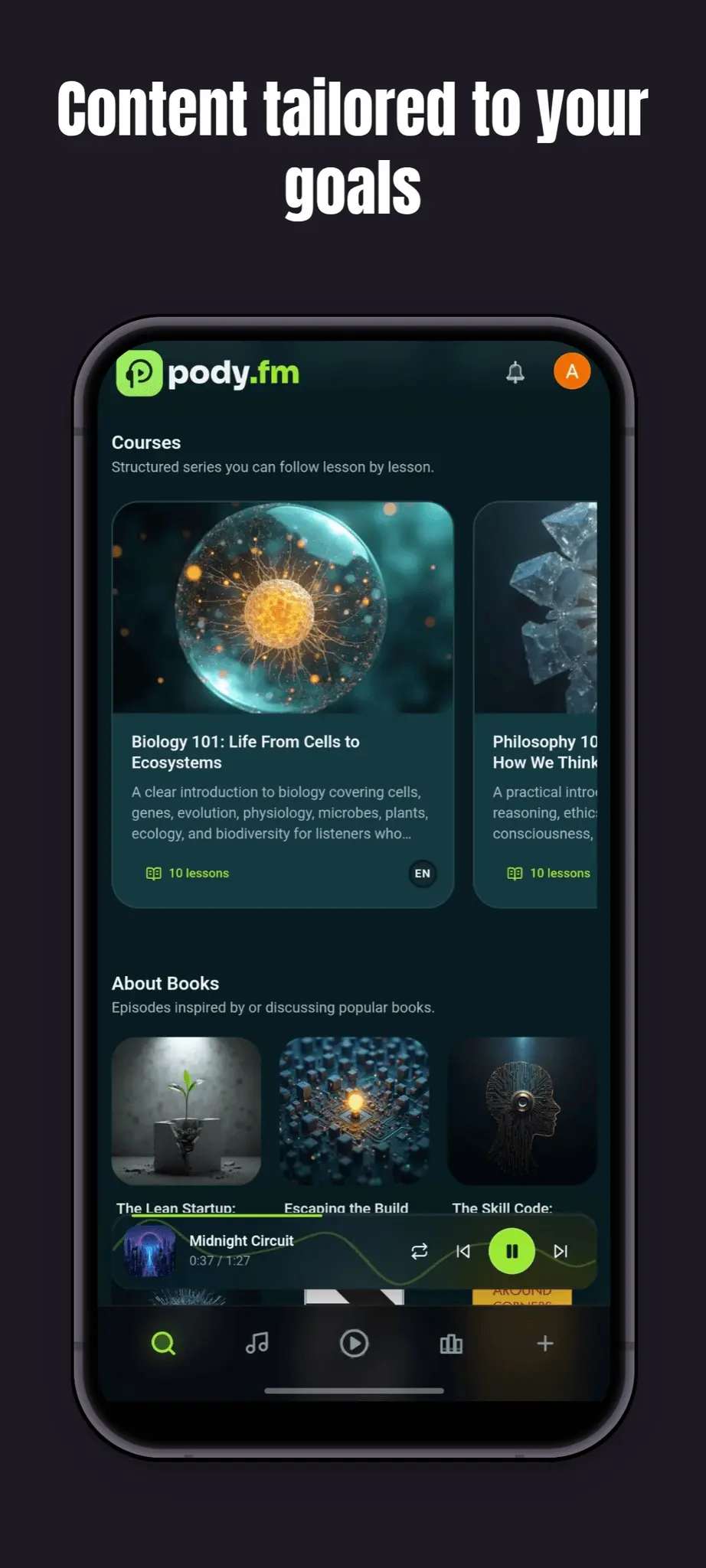 Screenshot 4 of Pody.fm
