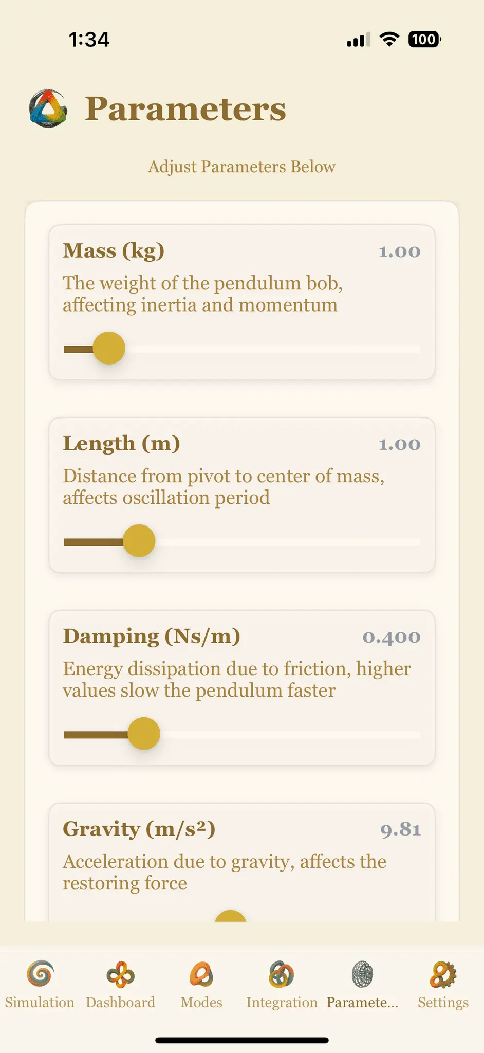 Screenshot 3 of The Pendulum